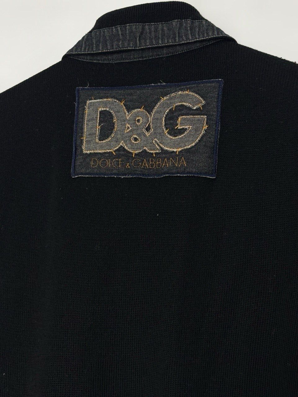 Dolce & Gabbana Dolce&Gabbana Vintage 90s Big Logo Archive Full Zip Sweater Size US M / EU 48-50 / 2 - 3 Thumbnail