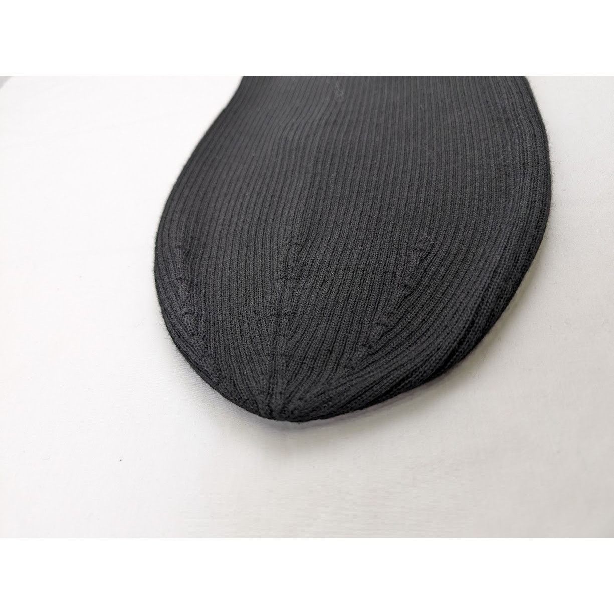 Rick Owens o1rshd1 Size:OS / Wool Ribbed Beanie Hat / Cap in Black Size ONE SIZE - 8 Thumbnail