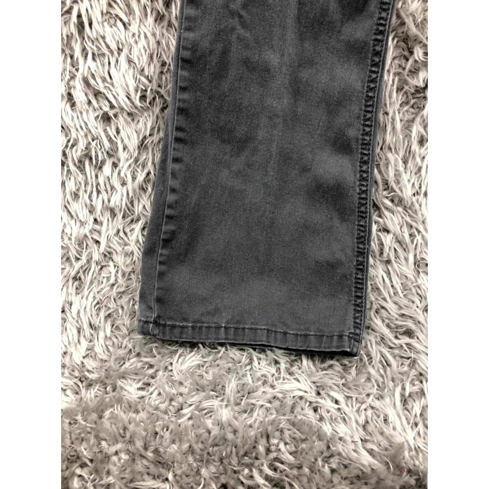 Vintage Supplies Bootcut Pants Size 12 Womens Gray Mid Rise 31 Inseam Knit Polyester Chino Flat Front Pockets Regular 8.5-10.5 in Vintage No Size 34" / US 12 / IT 48 - 3 Thumbnail