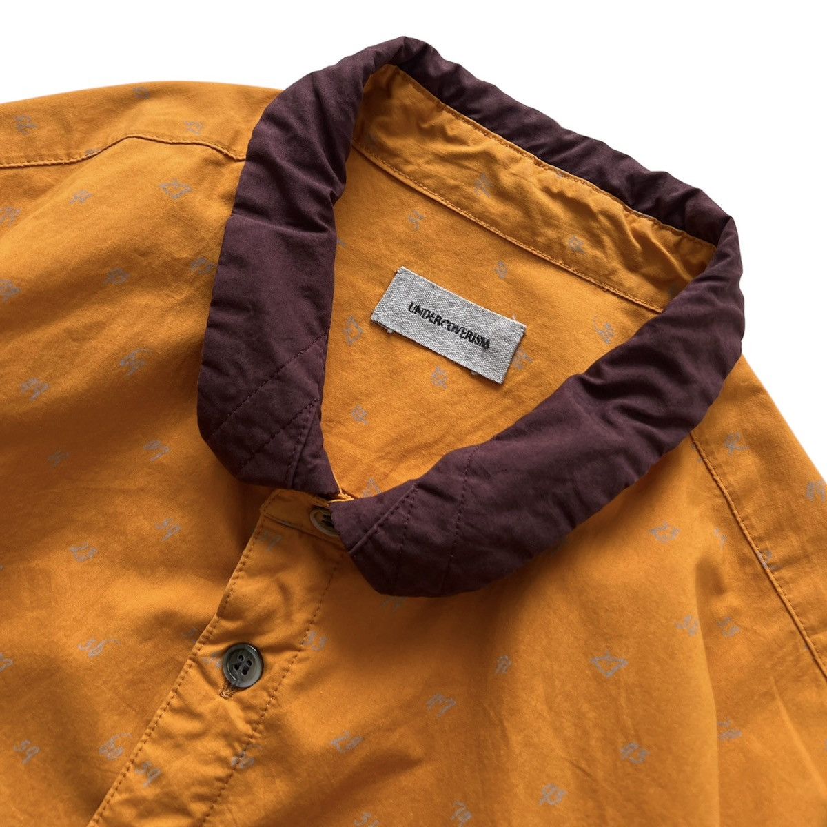 John Undercover × Jun Takahashi × Undercover UNDERCOVER 12-13AW LONG-SLEEVE SHIRT NUMBER FONT PATTERN Size US L / EU 52-54 / 3 - 13 Thumbnail