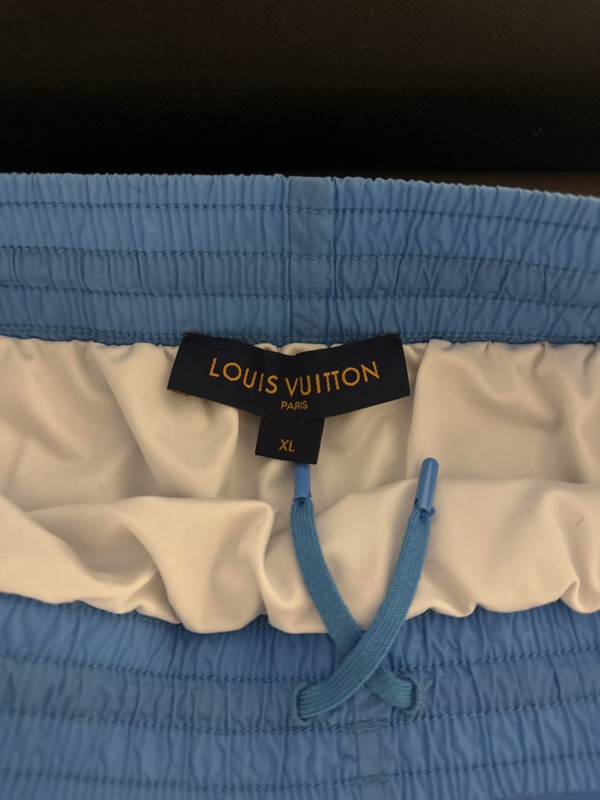 Louis Vuitton LOUIS VUITTON Monogram Mens blue board short Size US 36 / EU 52 - 5 Thumbnail