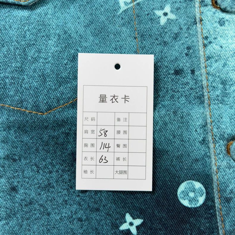 Louis Vuitton Louis Vuitton Ink-splashing denim jacket 2502-Nextarrow Size US M / EU 48-50 / 2 - 3 Thumbnail