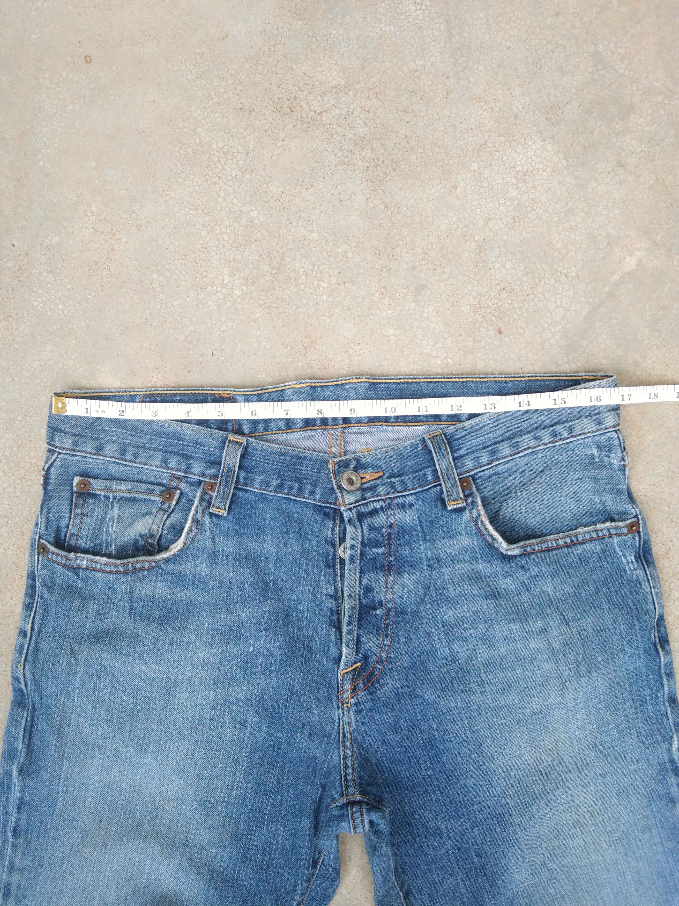 Lucky Brand Vintage Faded Blue Lucky Brand Boot Cut Jeans 33x31 Size US 33 - 6 Thumbnail