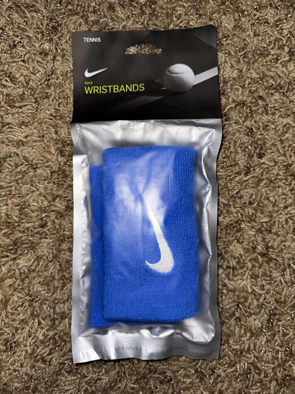 Nike Nike Double Wide Tennis Wristbands Nadal/Federer/Alcaraz Size ONE SIZE - 1 Thumbnail