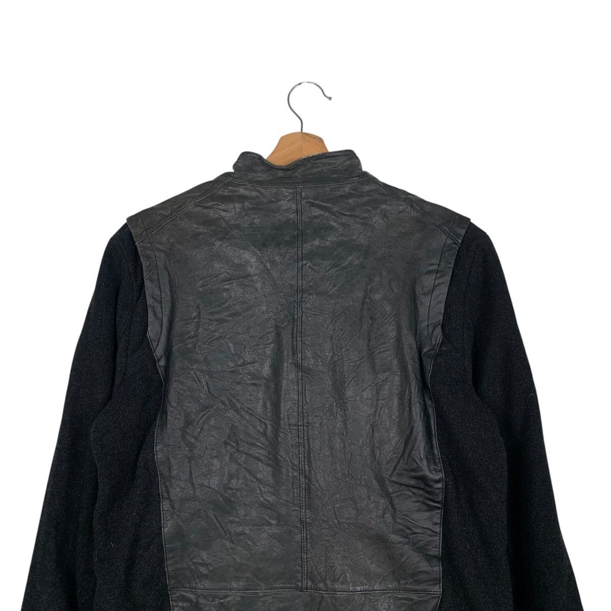 Leather BON Wool Leather Hybrid Jacket #1872-C81 Size US S / EU 44-46 / 1 - 8 Thumbnail