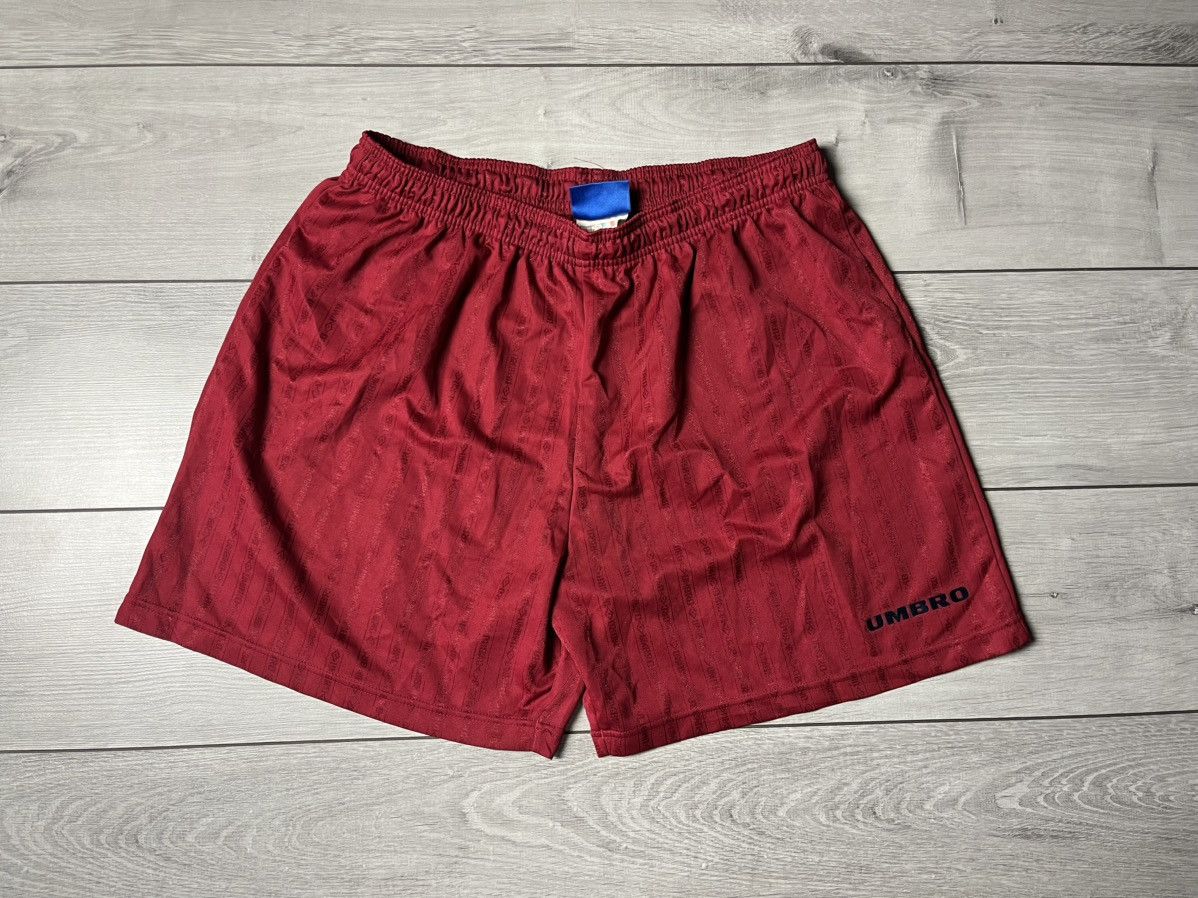 Umbro Vintage Umbro shorts soccer football size 3XLarge Size US 40 / EU 56 - 1 Thumbnail