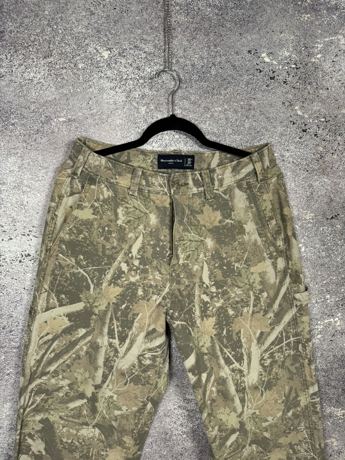 Abercrombie & Fitch × Realtree Abercrombie & Fitch Baggy Realtree Camo Pants Streetwear Size US 30 / EU 46 - 2 Thumbnail