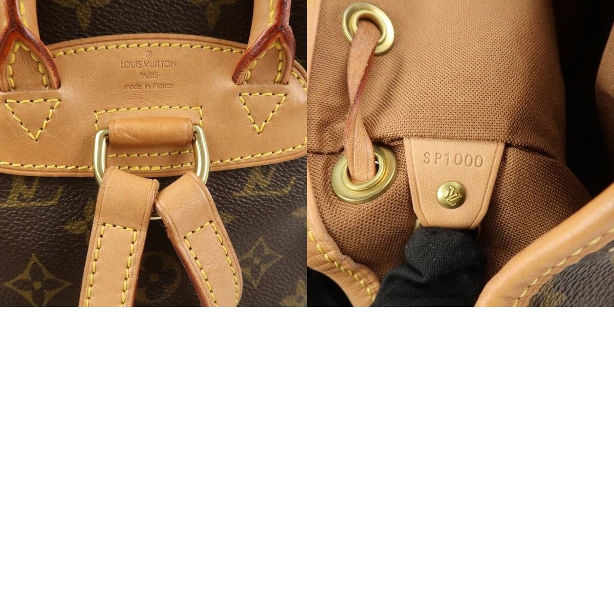 Louis Vuitton Louis Vuitton Monogram Mini Montsouris Backpack Size ONE SIZE - 8 Thumbnail