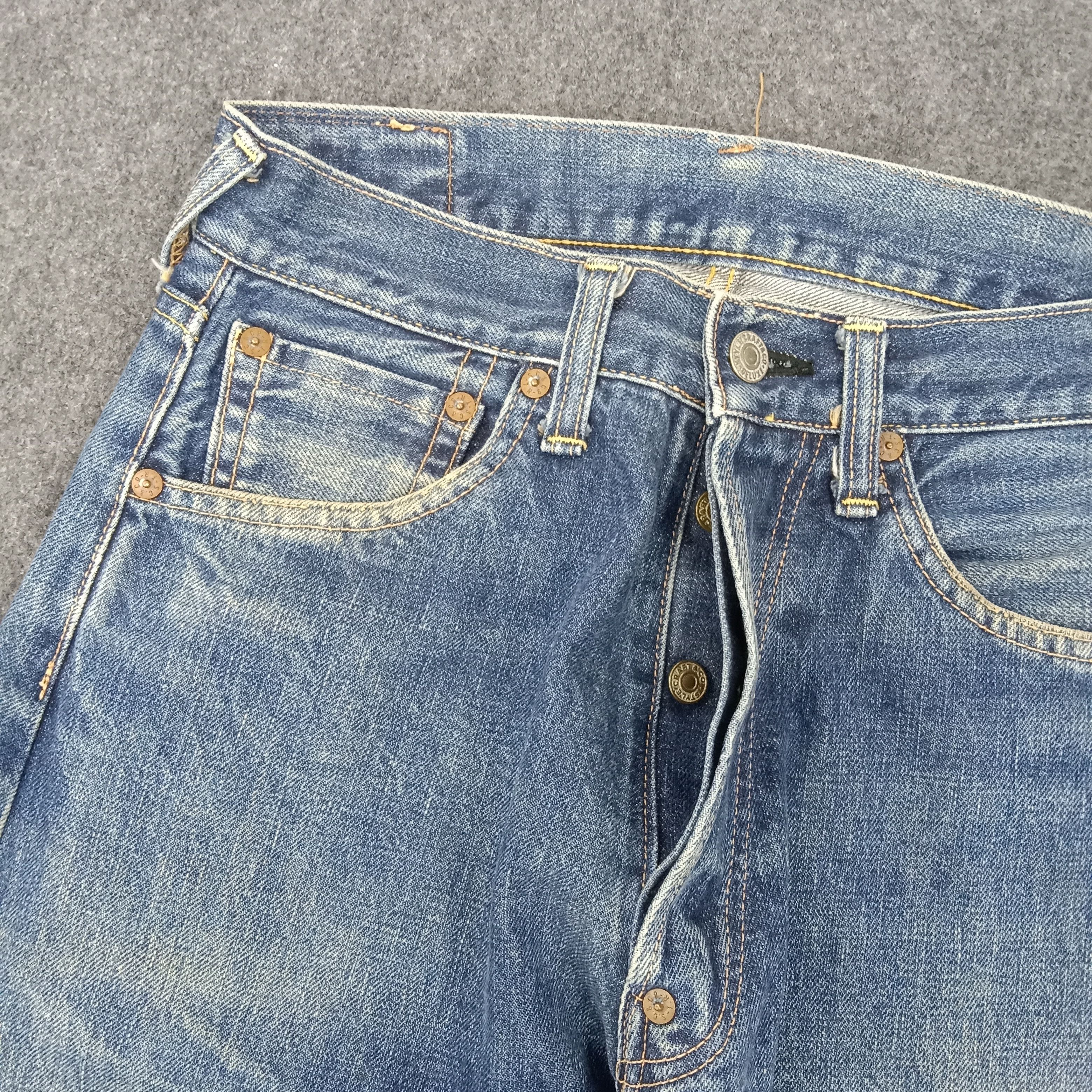 Evisu × Japanese Brand × Vintage Evisu Selvedge Japanese Daicock Custom Art Denim Jeans Size US 26 / EU 42 - 8 Thumbnail