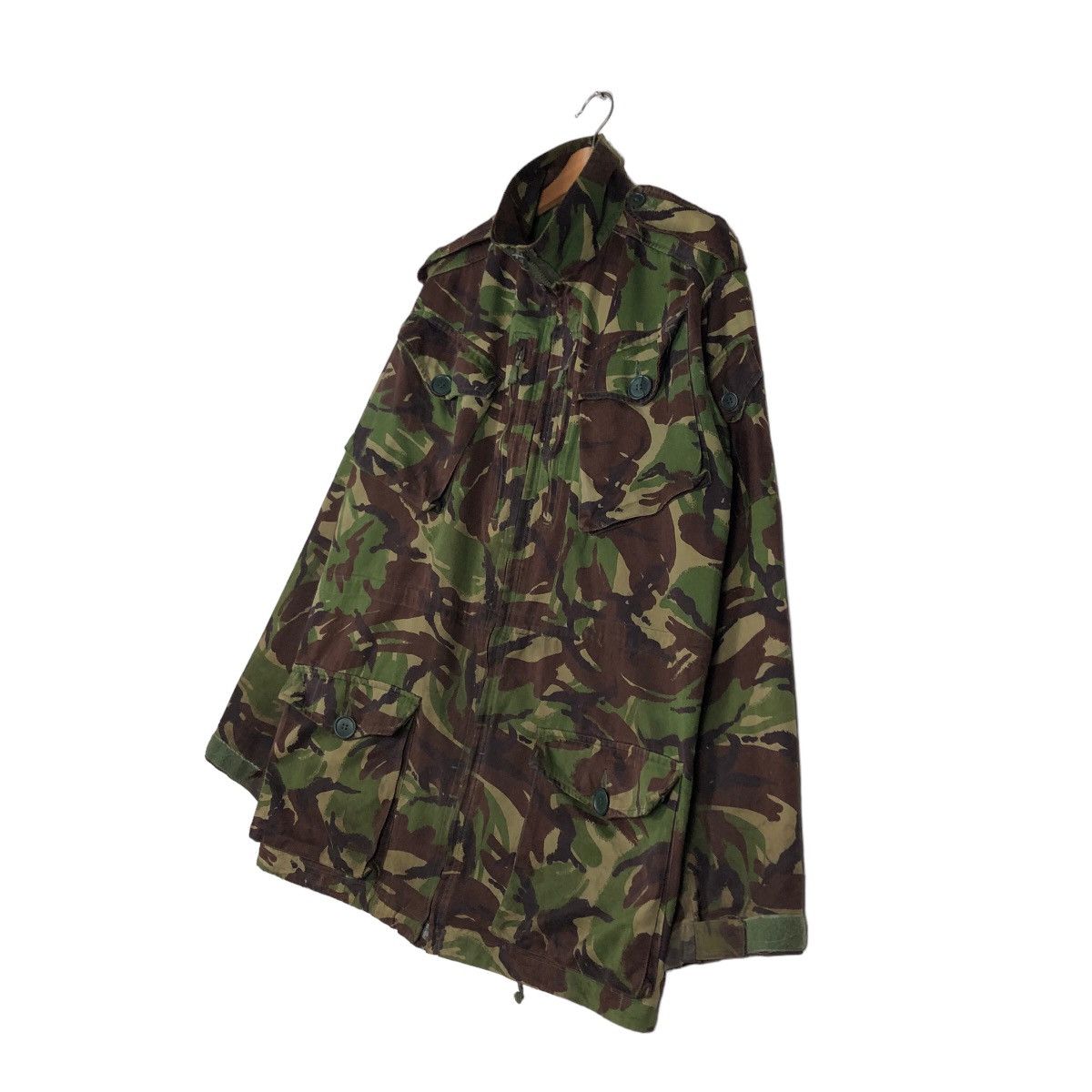 Vintage 🔥Vintage Camouflage Chore Survival Jacket Multi Pockets Size US M / EU 48-50 / 2 - 2 Thumbnail