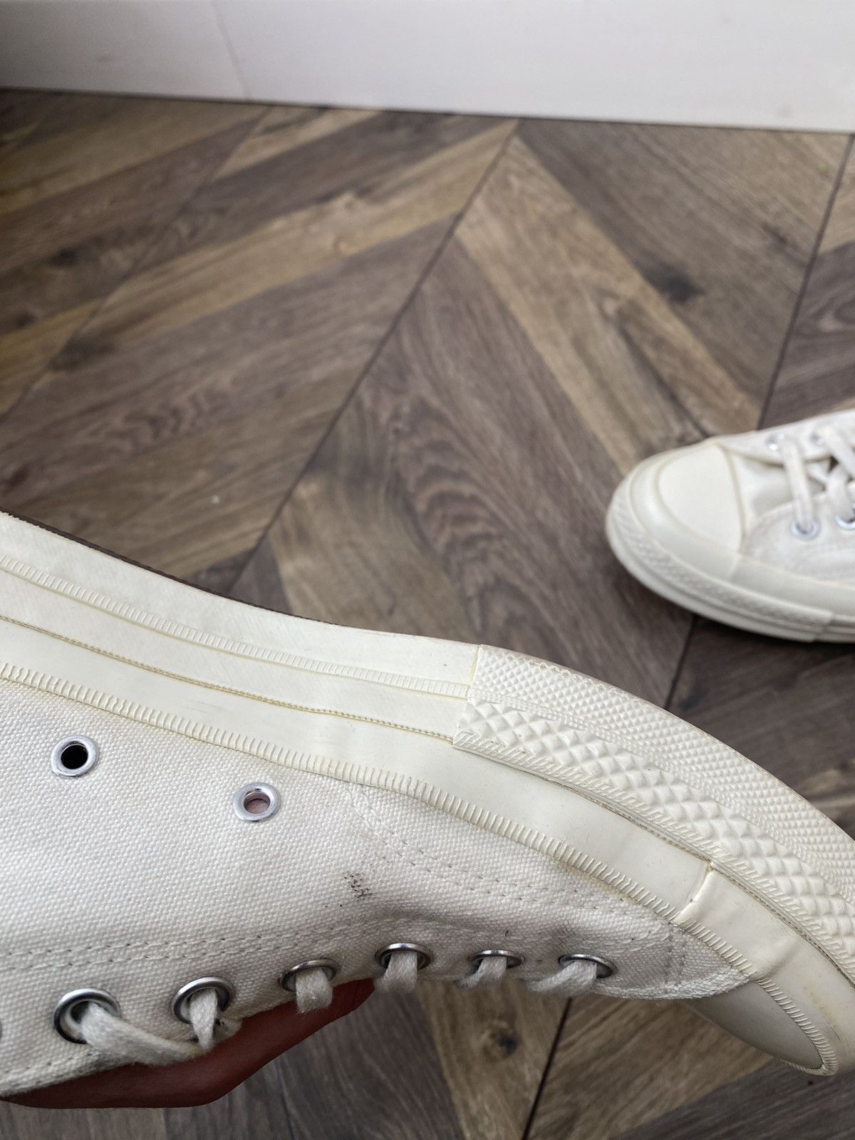 Comme des Garcons × Converse Comme des Garçons PLAY x Converse All Star Sneakers Size US 10 / EU 43 - 15 Thumbnail