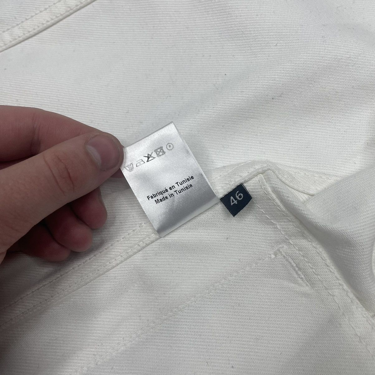 Y/Project Y/project White Peep Denim Jacket Size US S / EU 44-46 / 1 - 6 Thumbnail