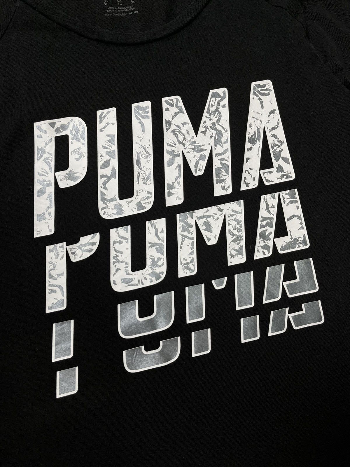 Puma Vintage Puma T Shirt Big Logo Sportswear Size XL / US 12-14 / IT 48-50 - 4 Thumbnail