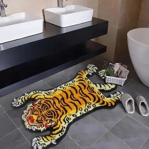 Other 3D Tiger Shape Soft Rug Size ONE SIZE - 2 Thumbnail