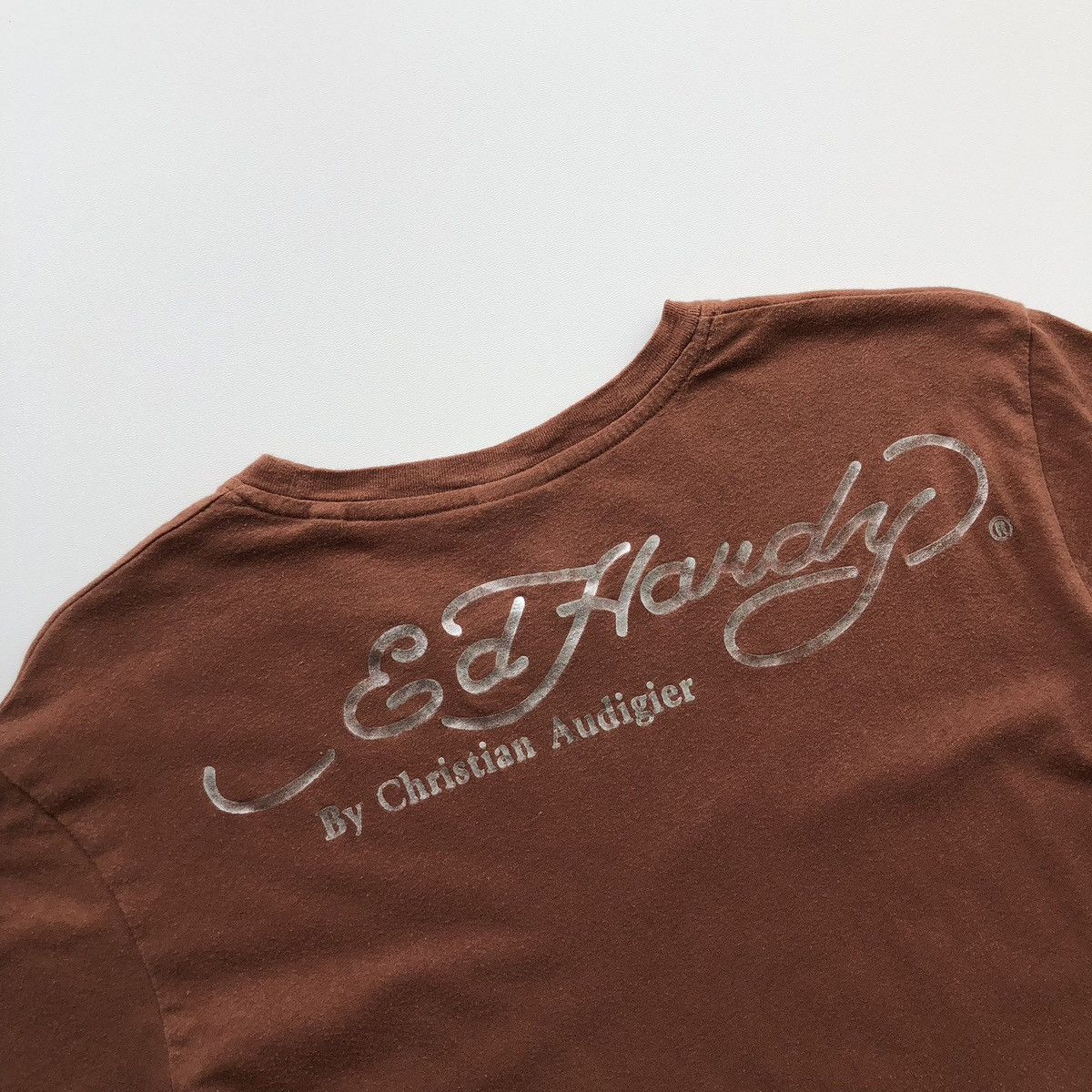 Ed Hardy Ed Hardy by Christian Audigier Skull Logo Vintage T-Shirt Size US M / EU 48-50 / 2 - 5 Thumbnail
