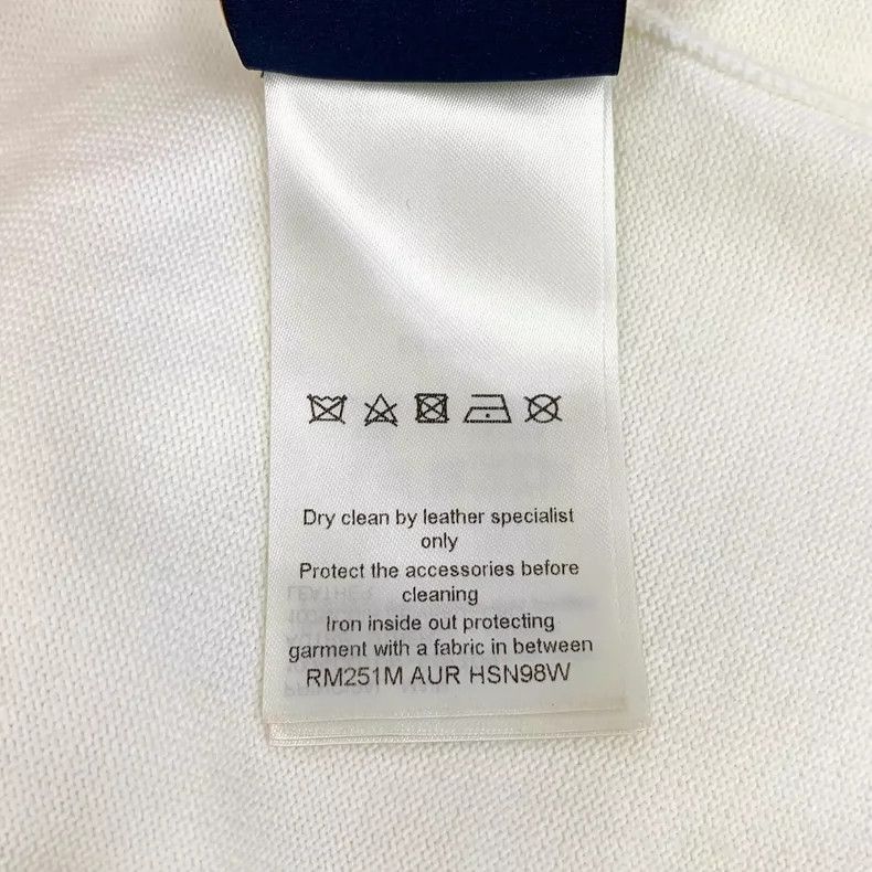 Louis Vuitton Louis Vuitton White Cotton Short Sleeve T -2505 Size US M / EU 48-50 / 2 - 8 Thumbnail