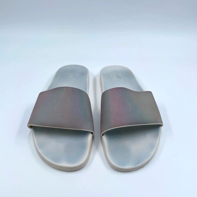 Louis Vuitton louis vuitton holographic gradient slide sandals-dmc Size US 10 / EU 43 - 1 Thumbnail