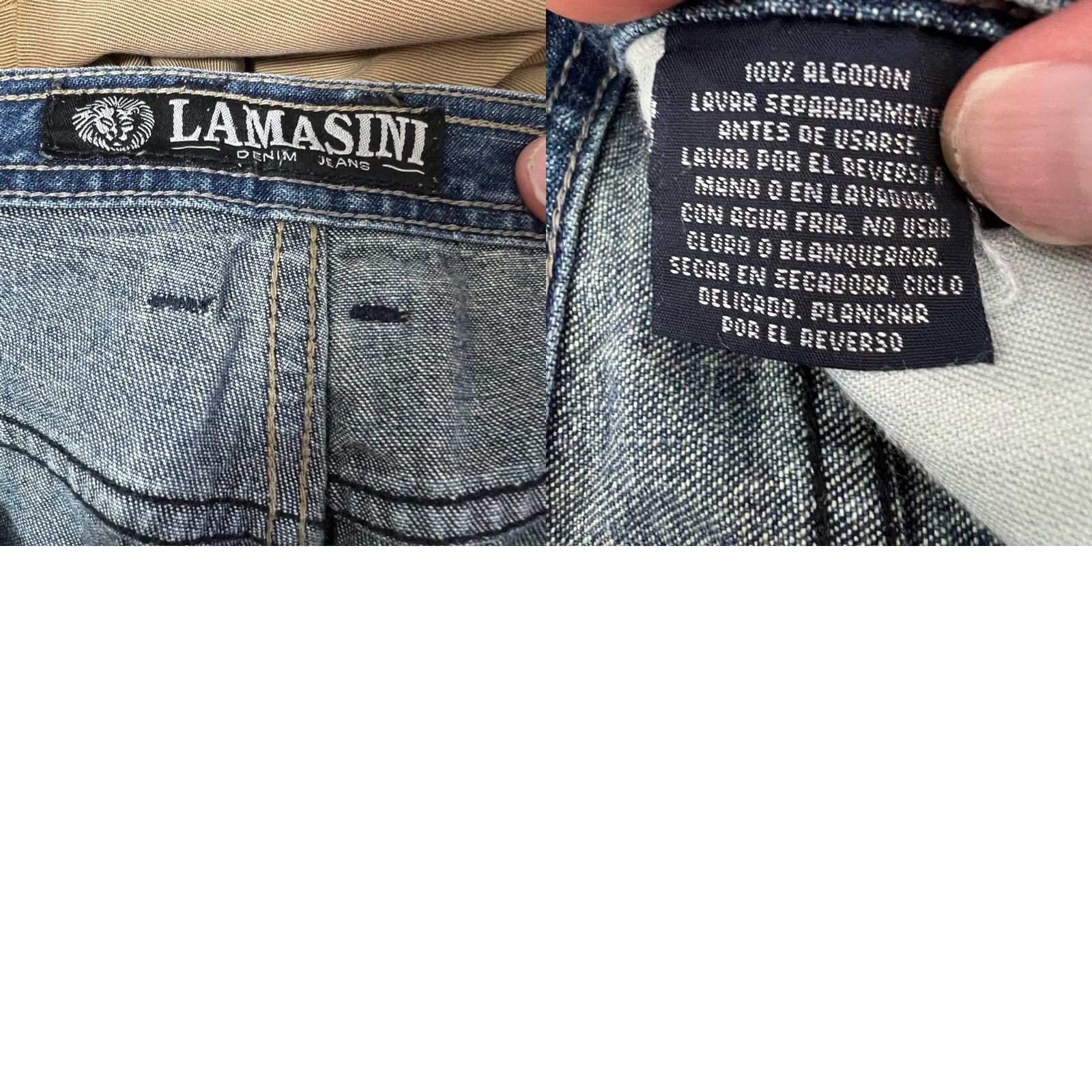 Vintage 2. "Lamasini Jeans" is the primary brand and should be highlighted Size US 34 / EU 50 - 8 Thumbnail