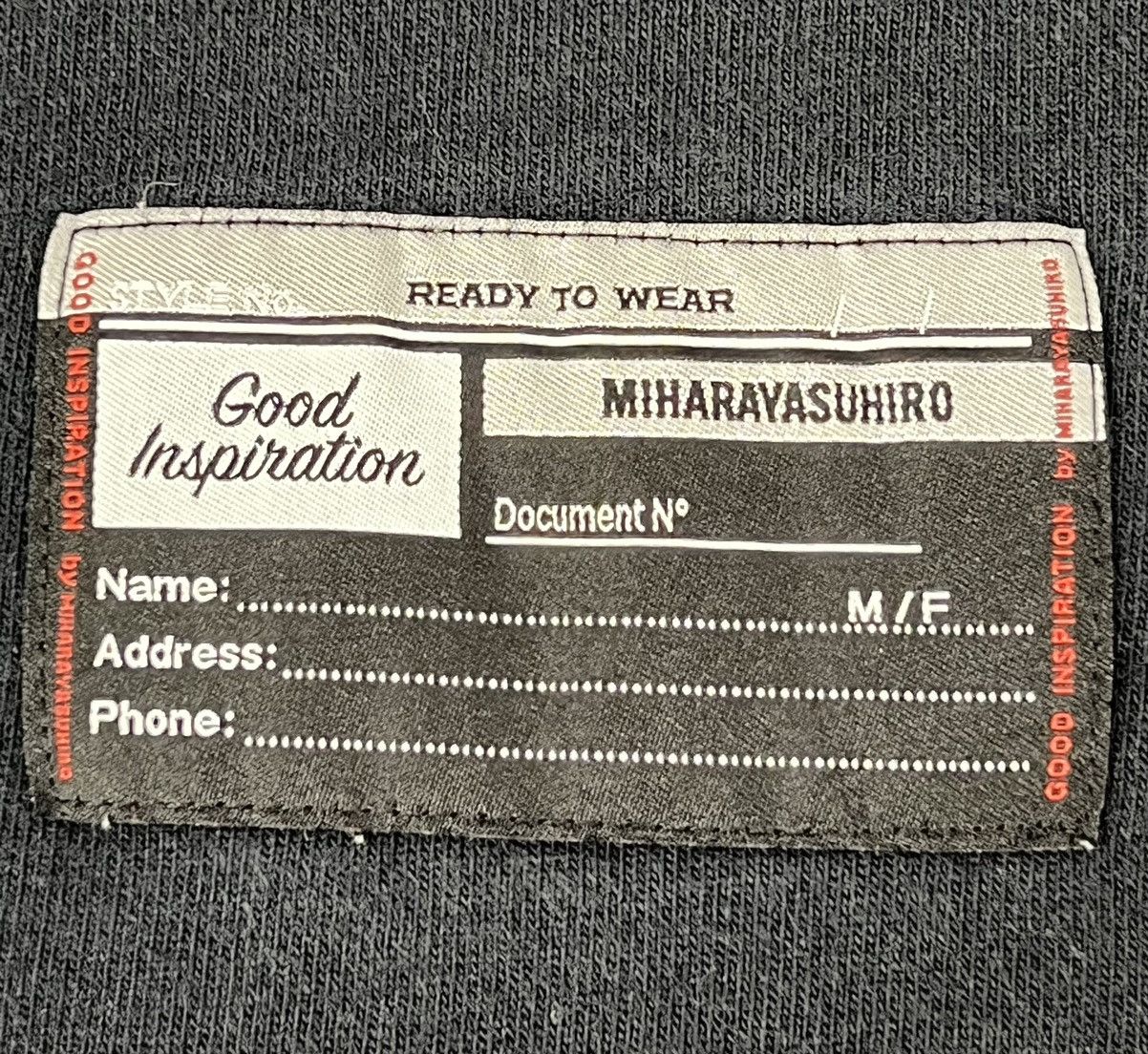 Maison MIHARA YASUHIRO Sunfaded Miharayasuhiro Box Logo Tee Size US XL / EU 56 / 4 - 5 Thumbnail