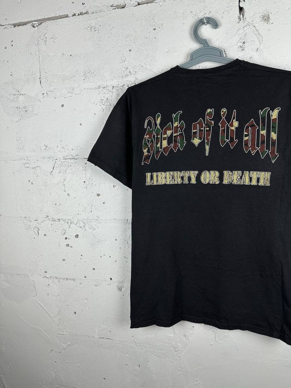 Band Tees Sick Of It All 2003 Life on the Ropes New-York Hard Core Tee Size US XL / EU 56 / 4 - 8 Thumbnail
