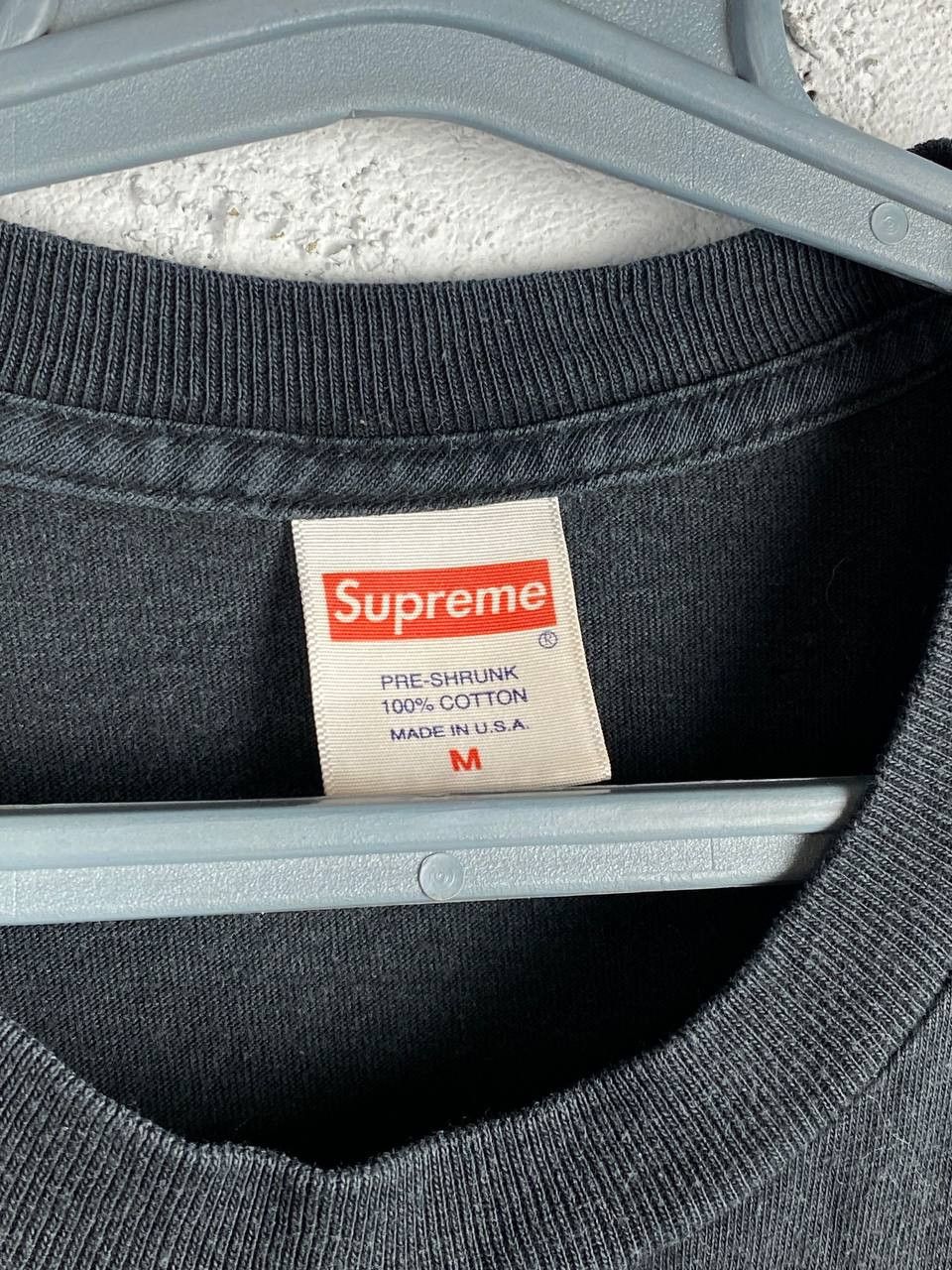Spitfire × Supreme Black Vintage Supreme Spitfire Classic Swirl Faded Tee Size US M / EU 48-50 / 2 - 5 Thumbnail