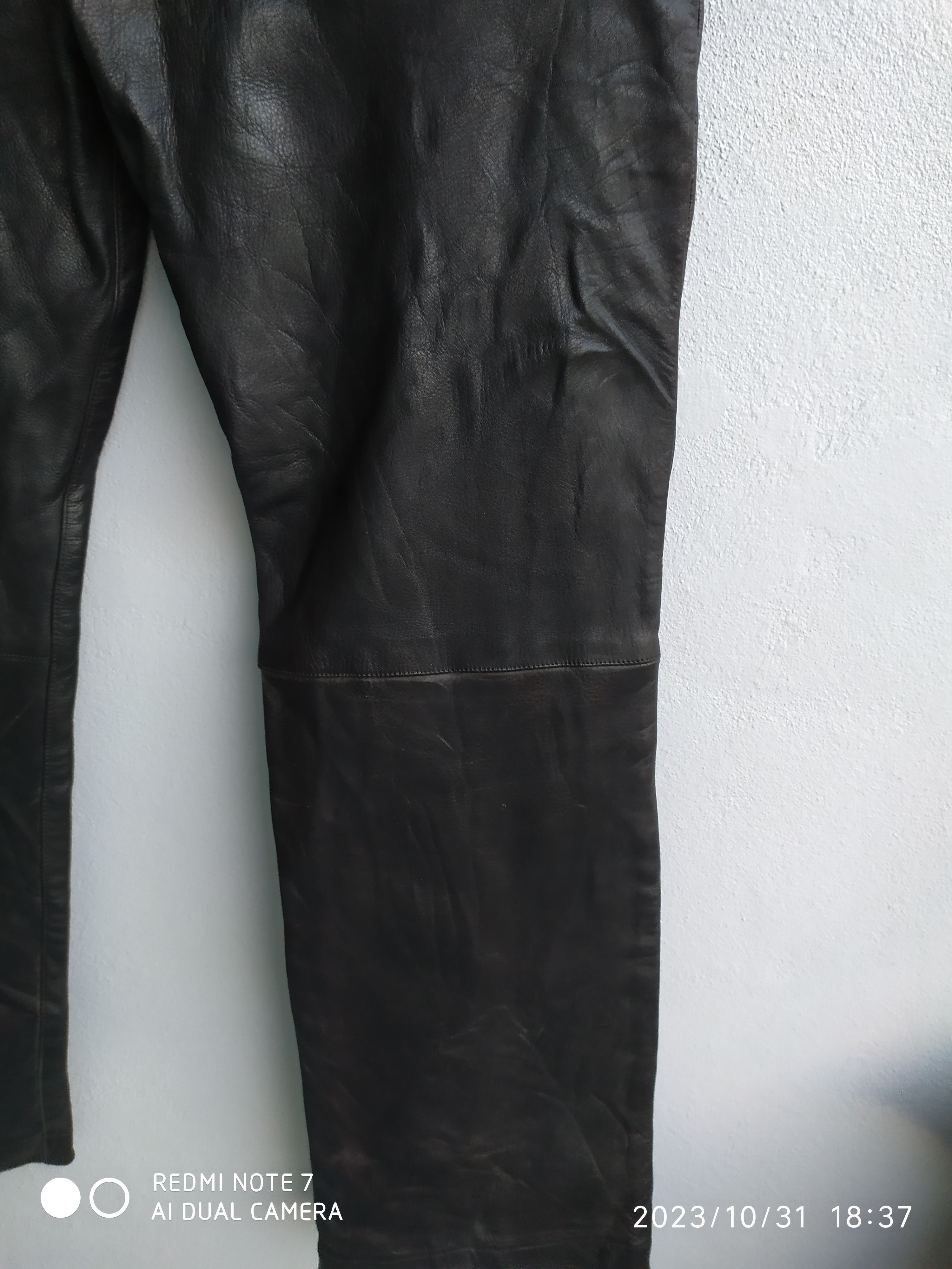 Leather × Vintage Vintage Leather Pants Size US 35 - 6 Thumbnail