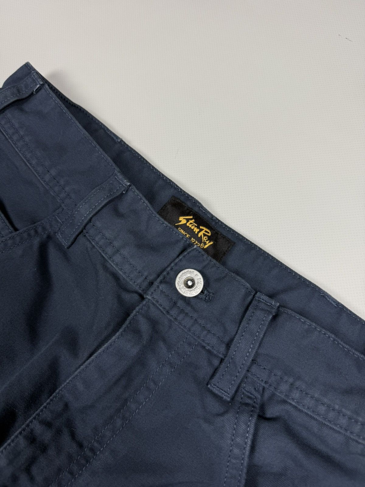 Stan Ray Stan Ray Men’s Workwear Carpenter Cargo Denim Pants Jeans Size US 28 / EU 44 - 12 Thumbnail