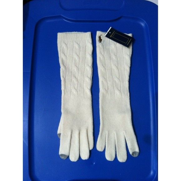 Polo Ralph Lauren POLO RALPH LAUREN WOMENS NEW 80%WOOL20%NYLON GLOVES ONE SIZE Size ONE SIZE - 1 Thumbnail