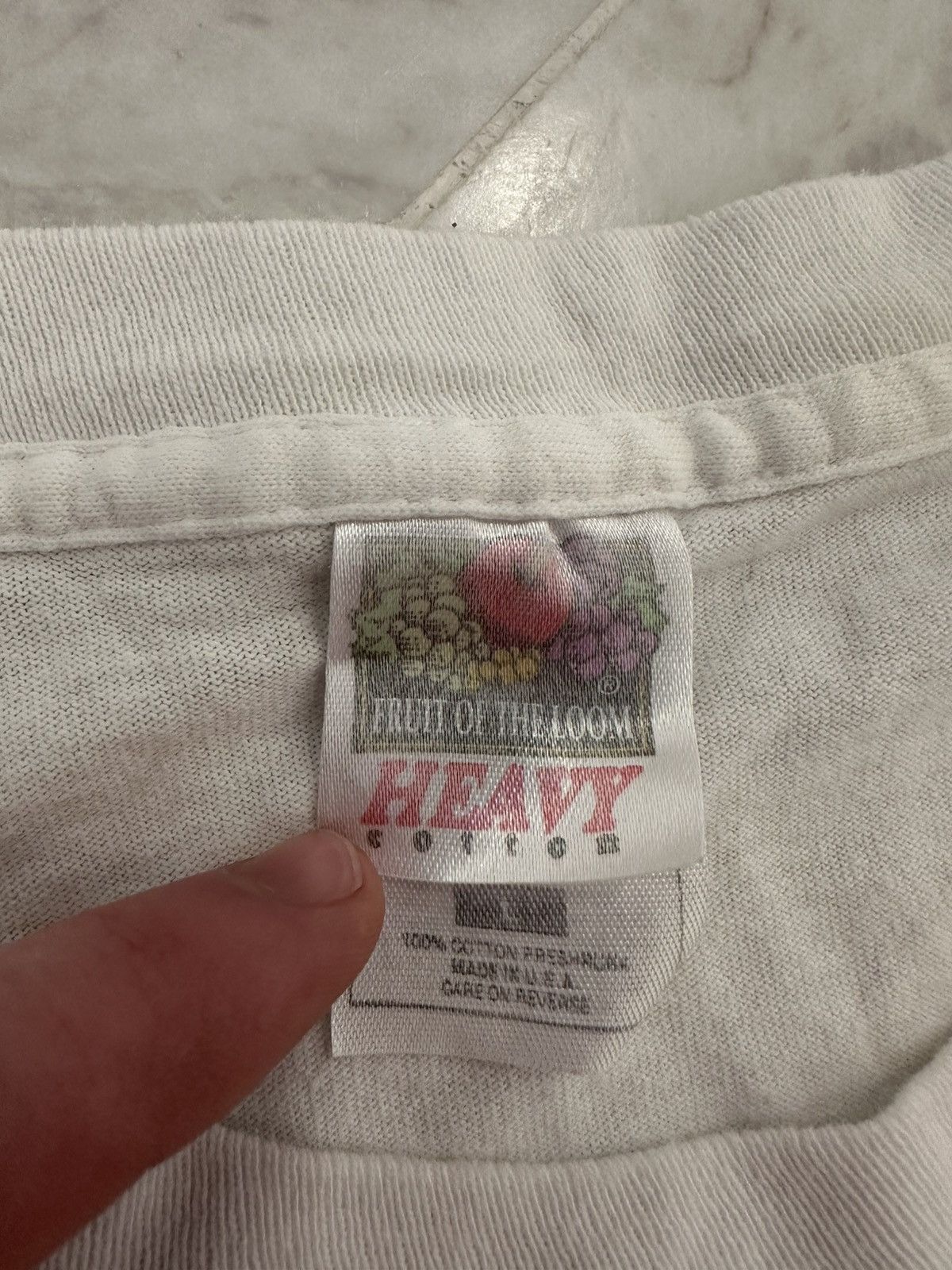 Fruit Of The Loom Vintage 1990s "Homegrown Weedies" Tee Size US L / EU 52-54 / 3 - 6 Thumbnail