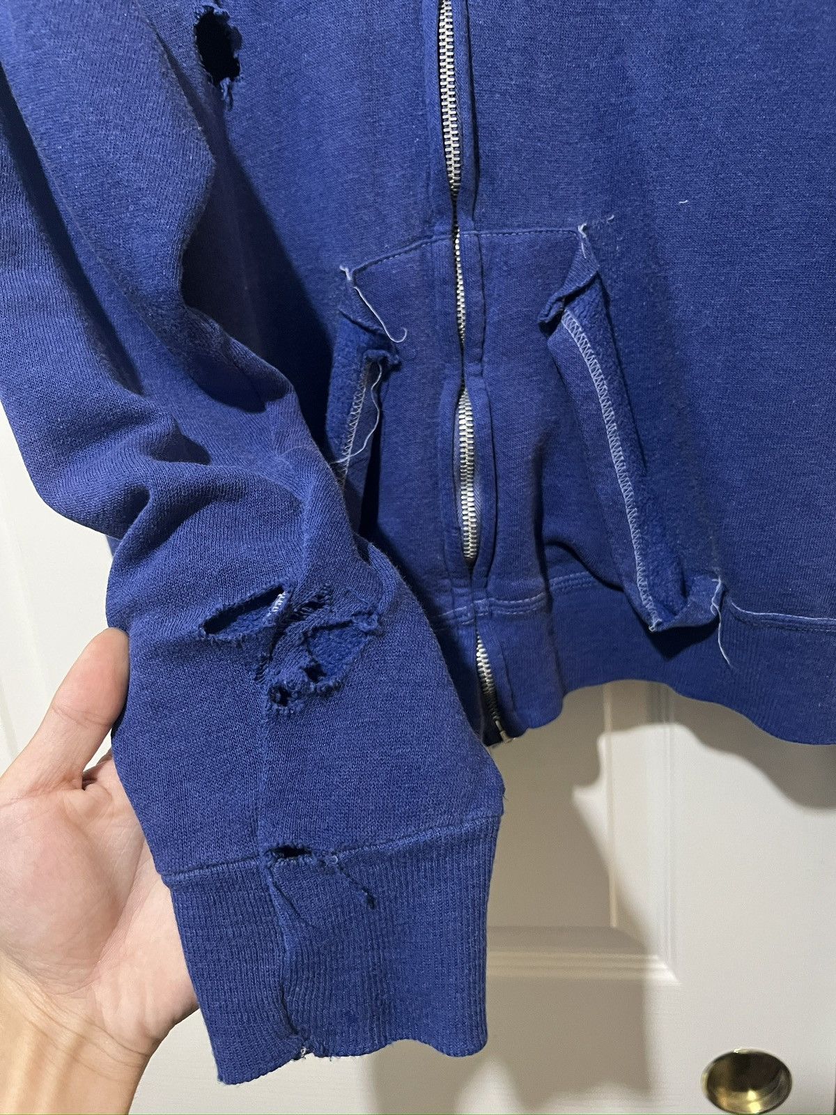Vintage Vintage 70s/80s thrashed Zip-Up Size US M / EU 48-50 / 2 - 6 Thumbnail