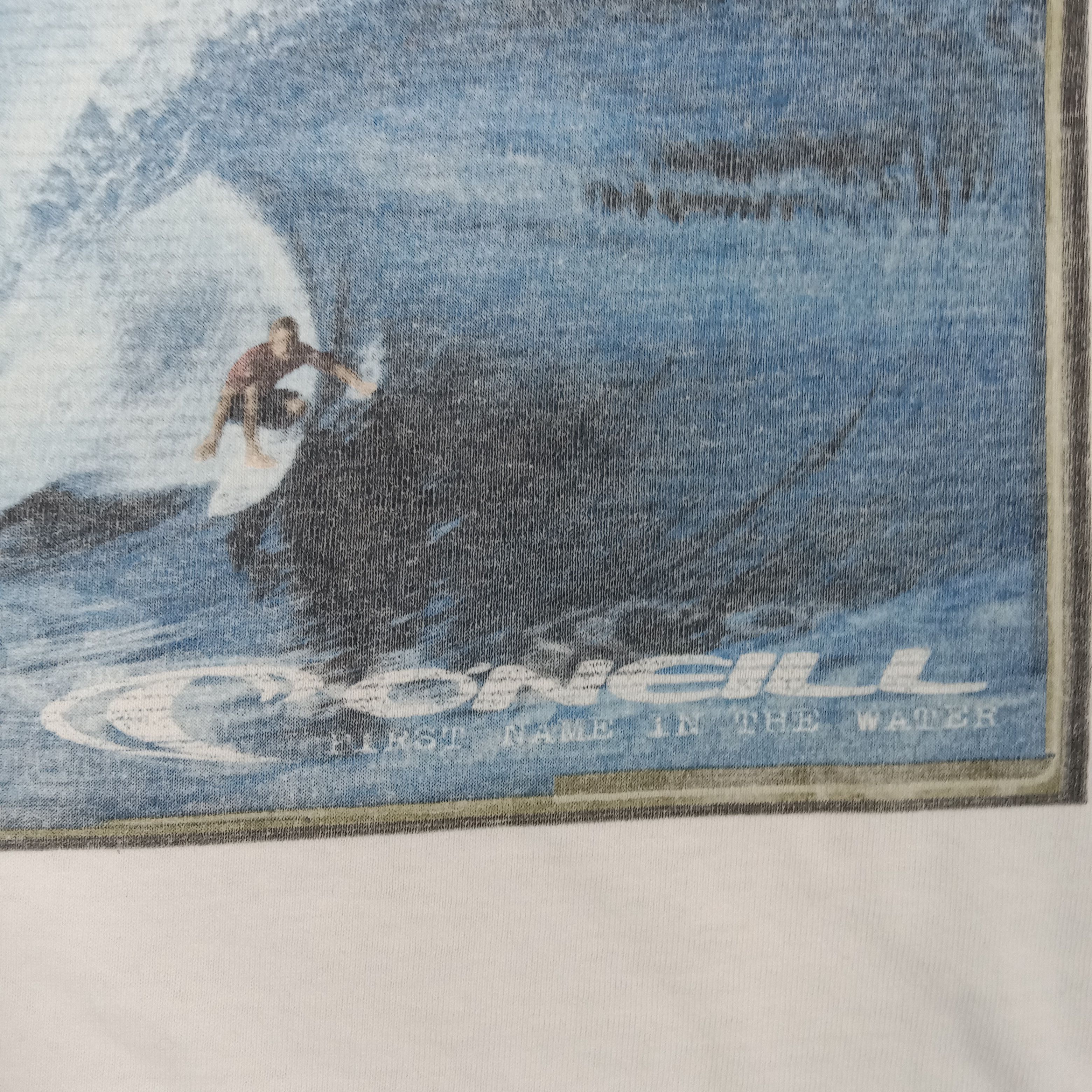 O'Neill × Vintage Oneill American Surfing Style Tshirt Size US L / EU 52-54 / 3 - 3 Thumbnail