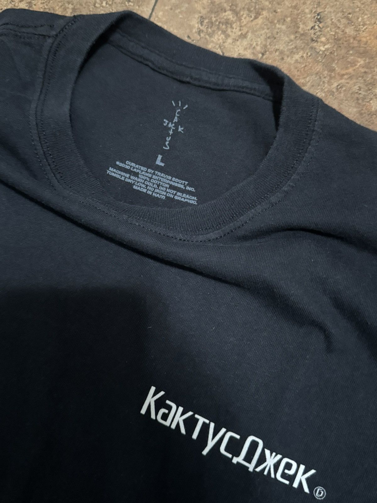 Travis Scott Travis Scott Astronomical T shirt Size US L / EU 52-54 / 3 - 4 Thumbnail