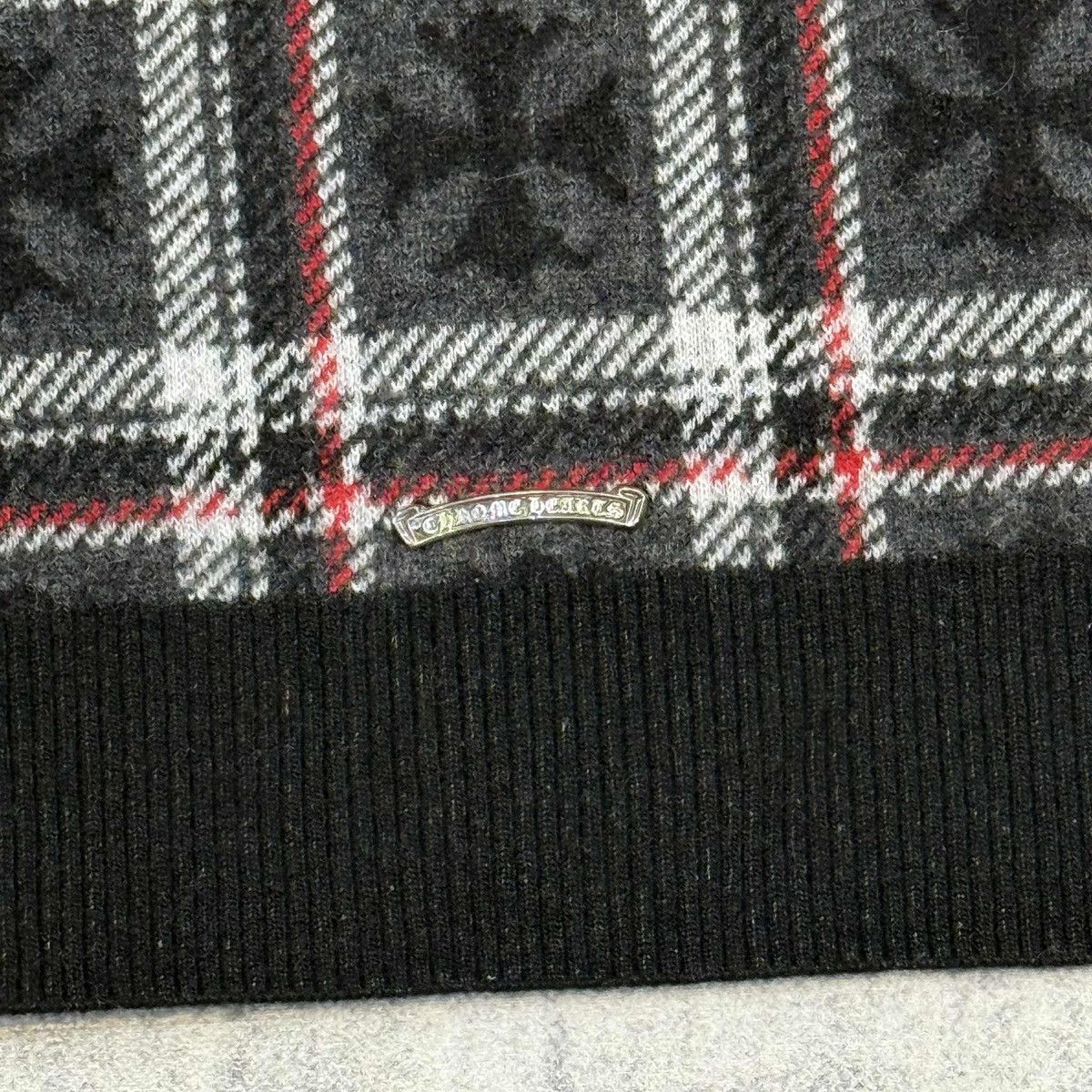 Chrome Hearts Chrome Hearts Mama Tried Scroll Labe Cardigan red/black Size US XL / EU 56 / 4 - 6 Thumbnail