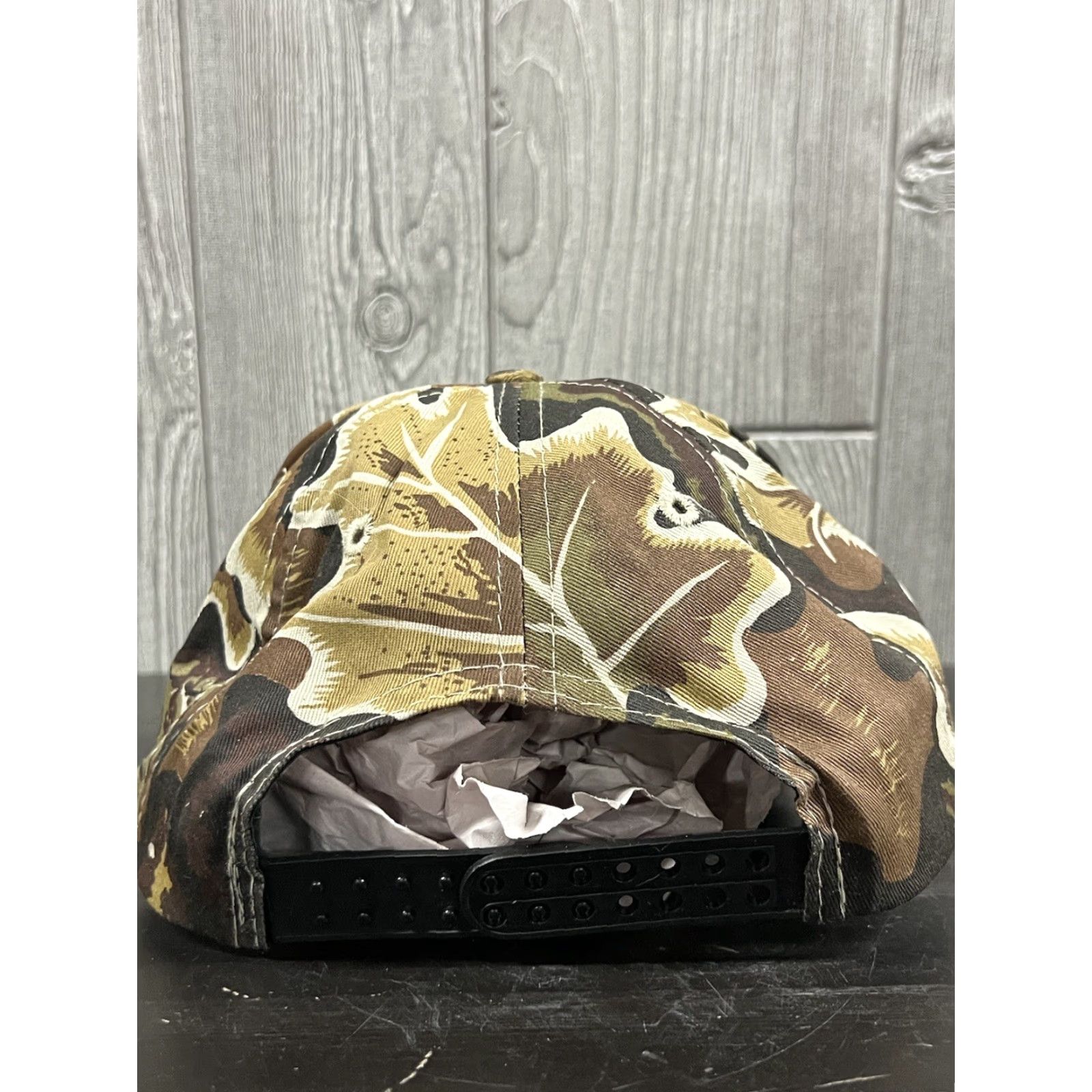 Vintage VINTAGE Cobra Caps Woodland Camo SnapBack Hat OSFA Men Fishermen? Size ONE SIZE - 6 Thumbnail