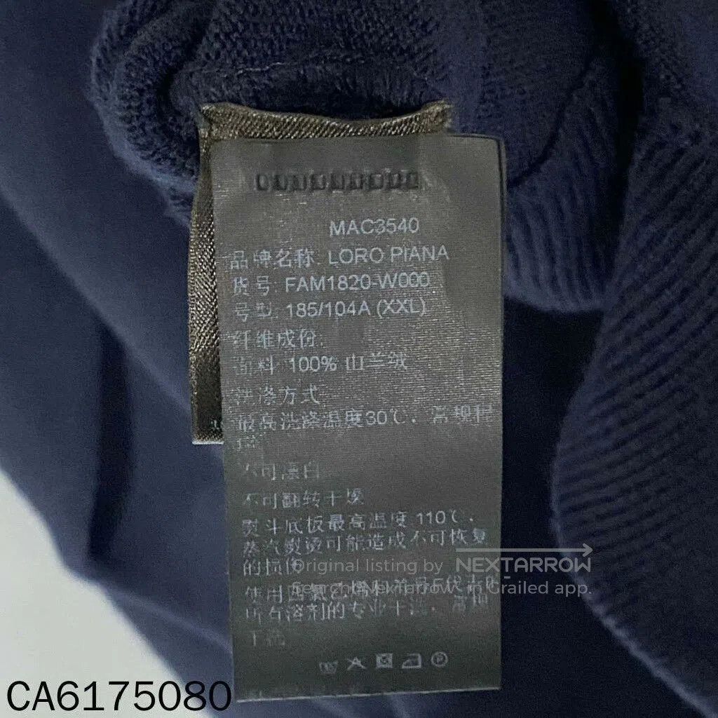 Loro Piana Loro Piana Ribbed Hood Cashmere Coat. Size US XXL / EU 58 / 5 - 5 Thumbnail