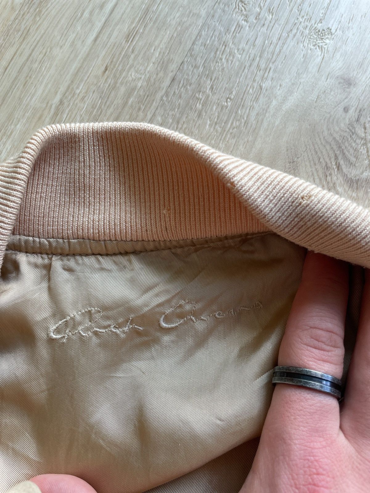 Rick Owens Rick Owens Cropped Leather Bomber Archive Jacket Size US S / EU 44-46 / 1 - 2 Thumbnail
