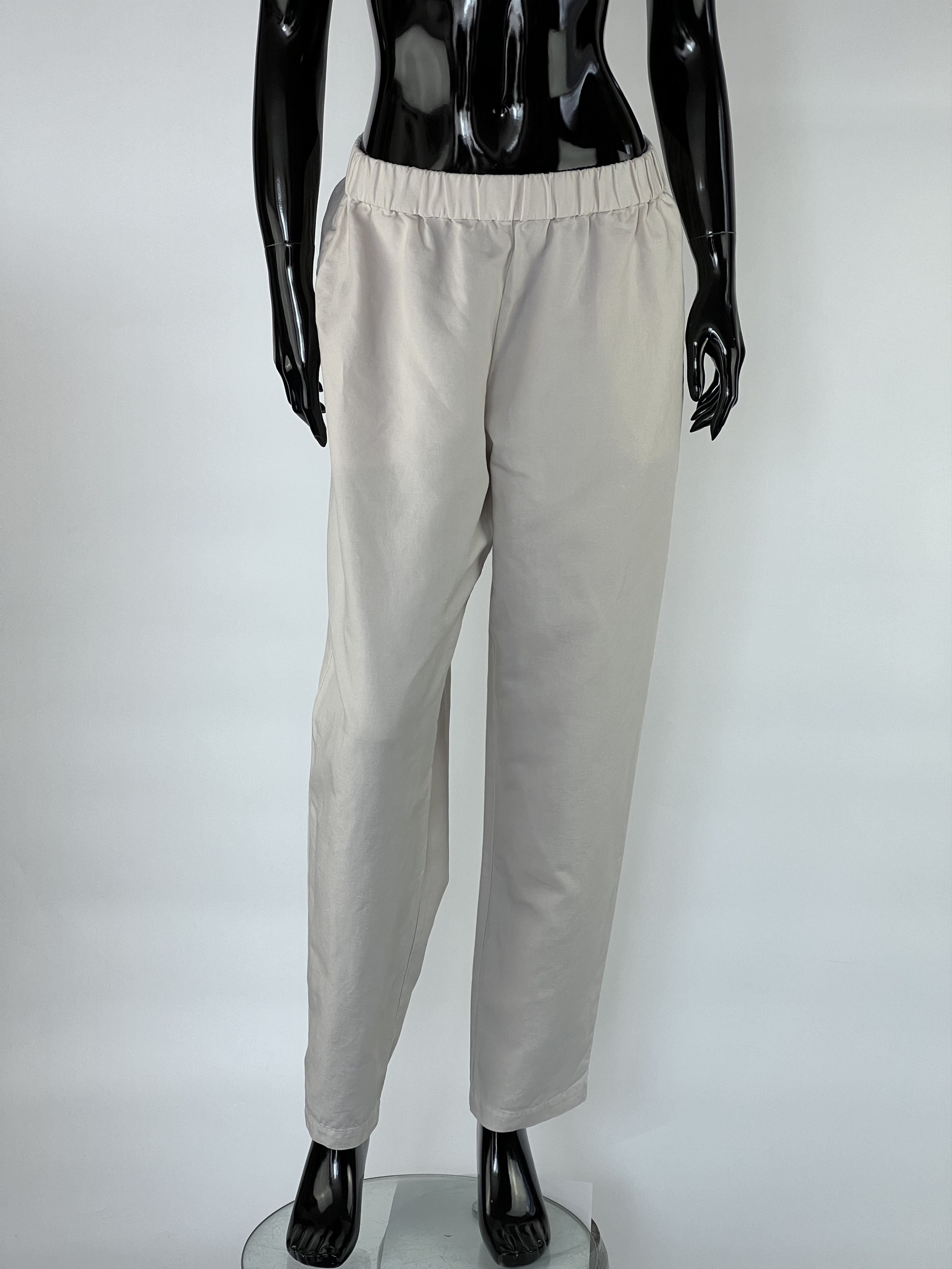 Other Pomandere Cotton Linen Wide Leg Pants Size US10 IT44 EU40 Size 32" / US 10 / IT 46 - 1 Thumbnail