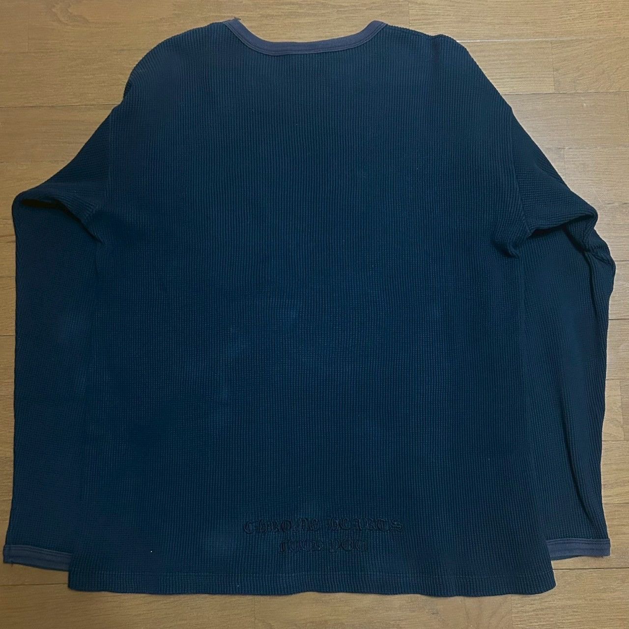 Chrome Hearts Vintage Chrome Hearts Dagger Fuck You Thermal L/S Shirt Size US L / EU 52-54 / 3 - 2 Thumbnail