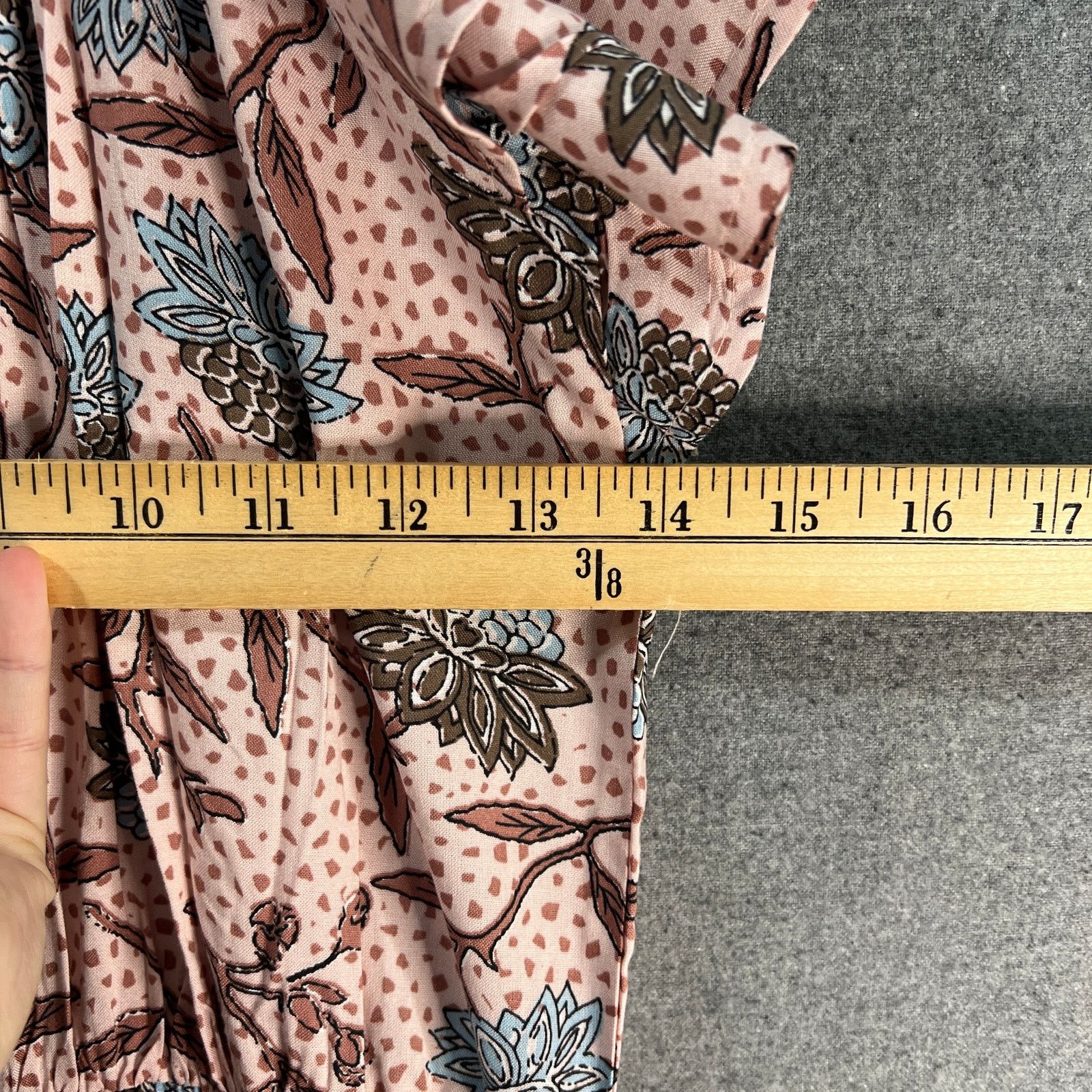 Other Destination 365 Short-Sleeve Midi Dress RoseFloral Size XS / US 0-2 / IT 36-38 - 4 Thumbnail