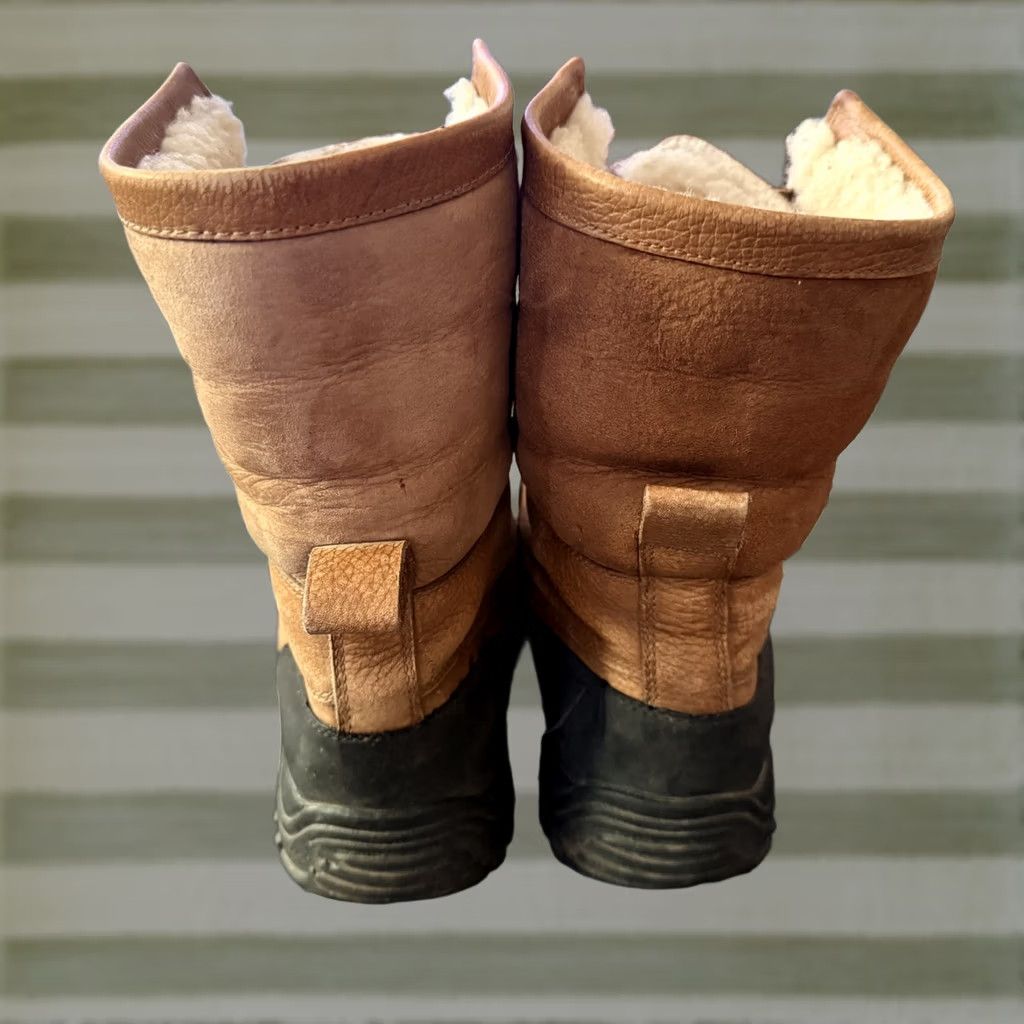 UGG Adirondack II Mens 10 Brown Leather Sheepskin Waterproof Winter Boots 5469 Ugg Mens Adirondack Boot Xxv | eBay main image 3