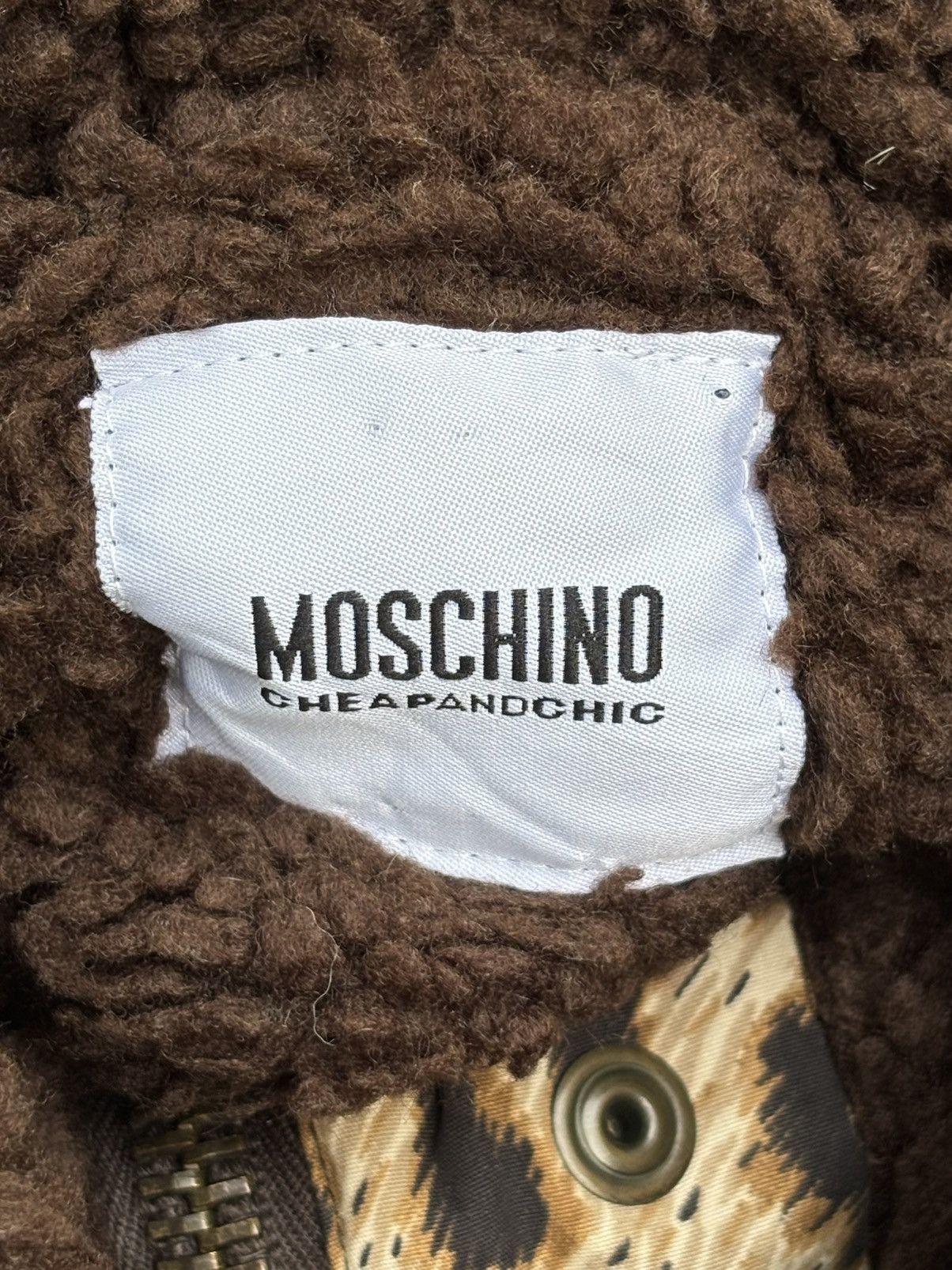 Jeremy Scott × Moschino Leopard Hooded Parka Jacket Size M / US 6-8 / IT 42-44 - 5 Thumbnail
