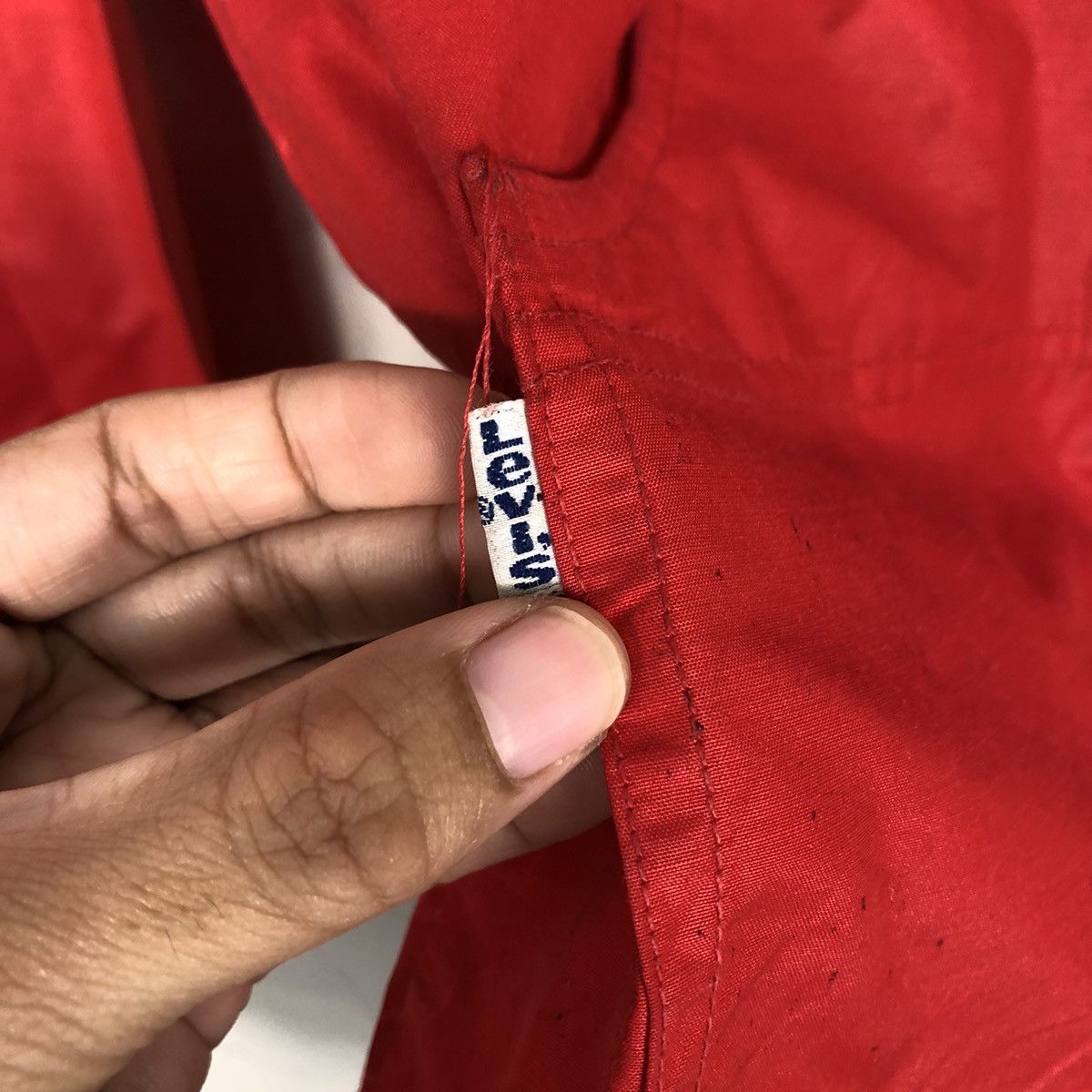 Levi's × Vintage 📌Vintage Anorak Jacket Pull Over Levi's Olympic 1984 Size US S / EU 44-46 / 1 - 16 Thumbnail