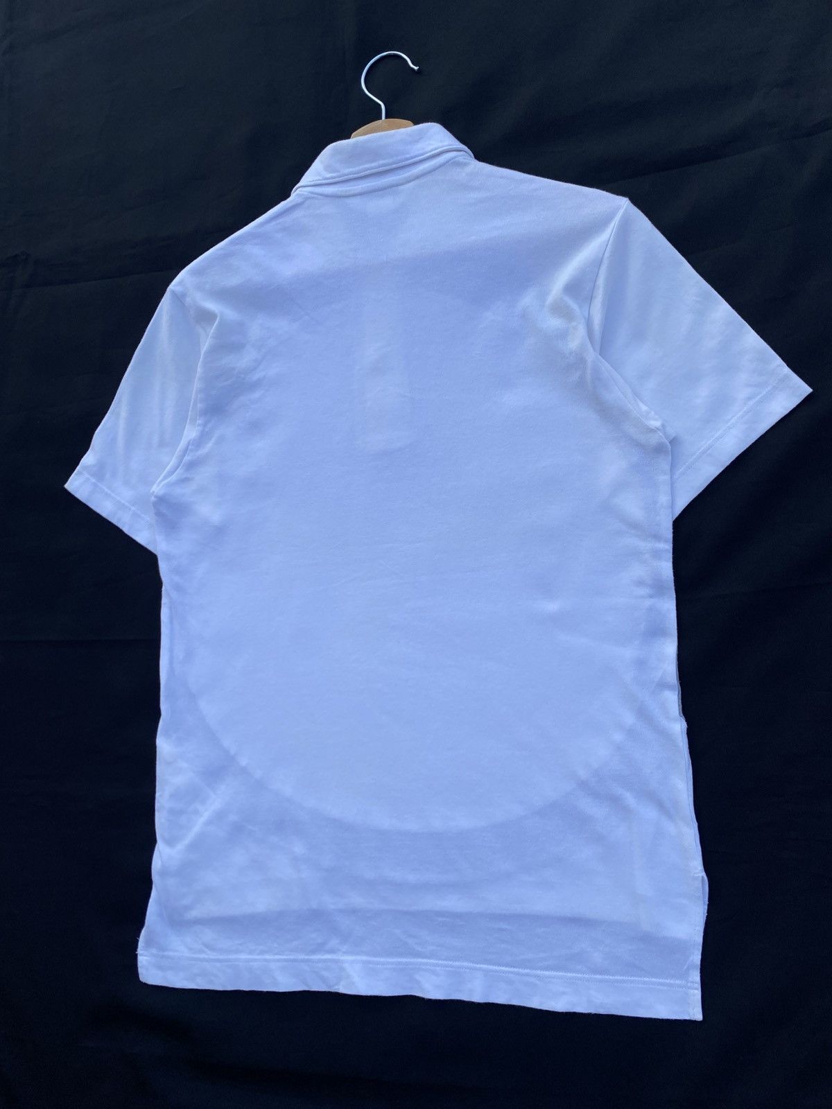 Comme des Garcons Rare Design Comme Des Garcons White Polo Shirt Size US S / EU 44-46 / 1 - 20 Thumbnail