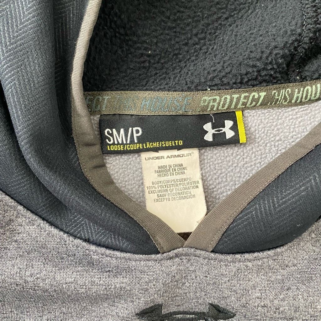 Under Armour Under armour mens S loose fit pullover athletic hoodie black Size US S / EU 44-46 / 1 - 7 Thumbnail