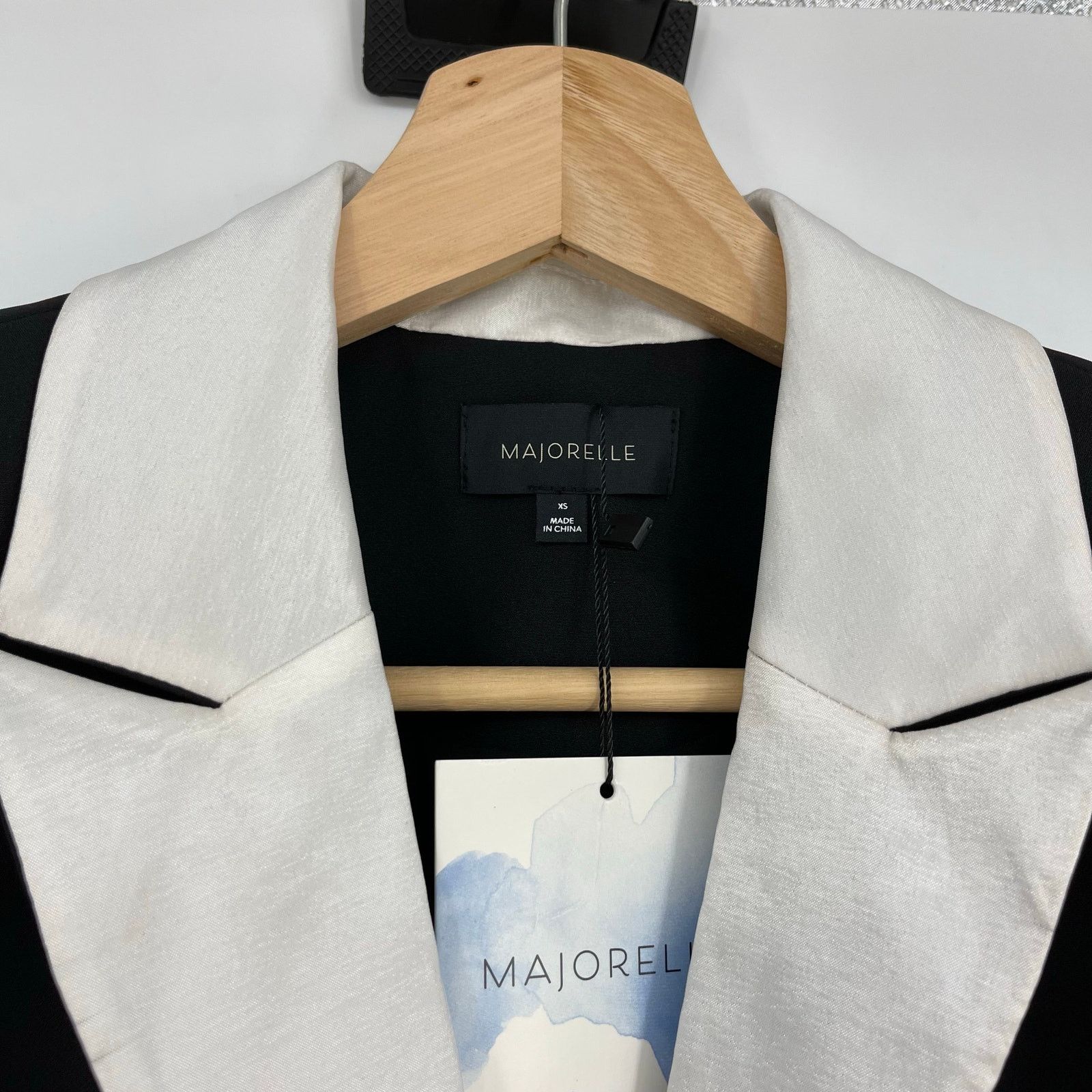 REVOLVE MAJORELLE | NWT Avori Blazer Dress in Black & White XS Size XS / US 0-2 / IT 36-38 - 6 Thumbnail