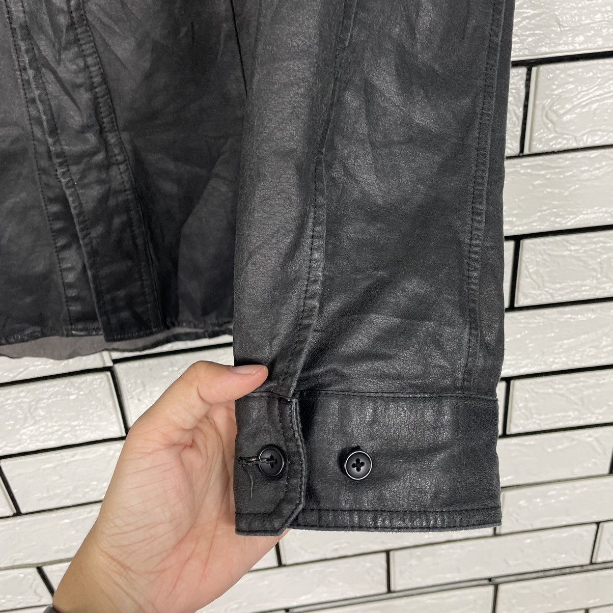 Japanese Brand Male & Co Slim Fit Black Jacket Size US M / EU 48-50 / 2 - 13 Thumbnail