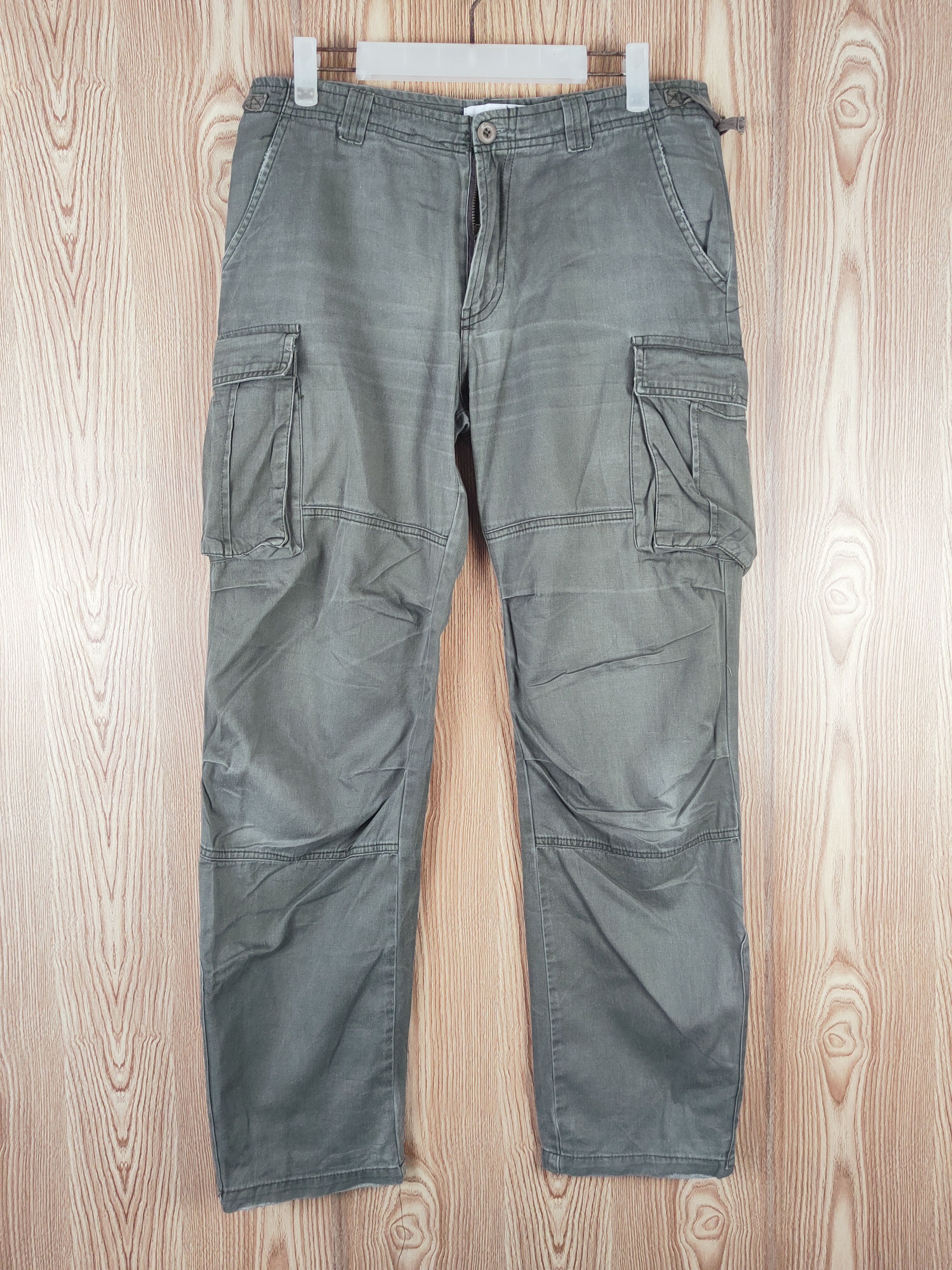Japanese Brand × Vintage Vintage 💥 Soyous Green Multi Tactical pocket Cargo Pants Size US 32 / EU 48 - 1 Thumbnail