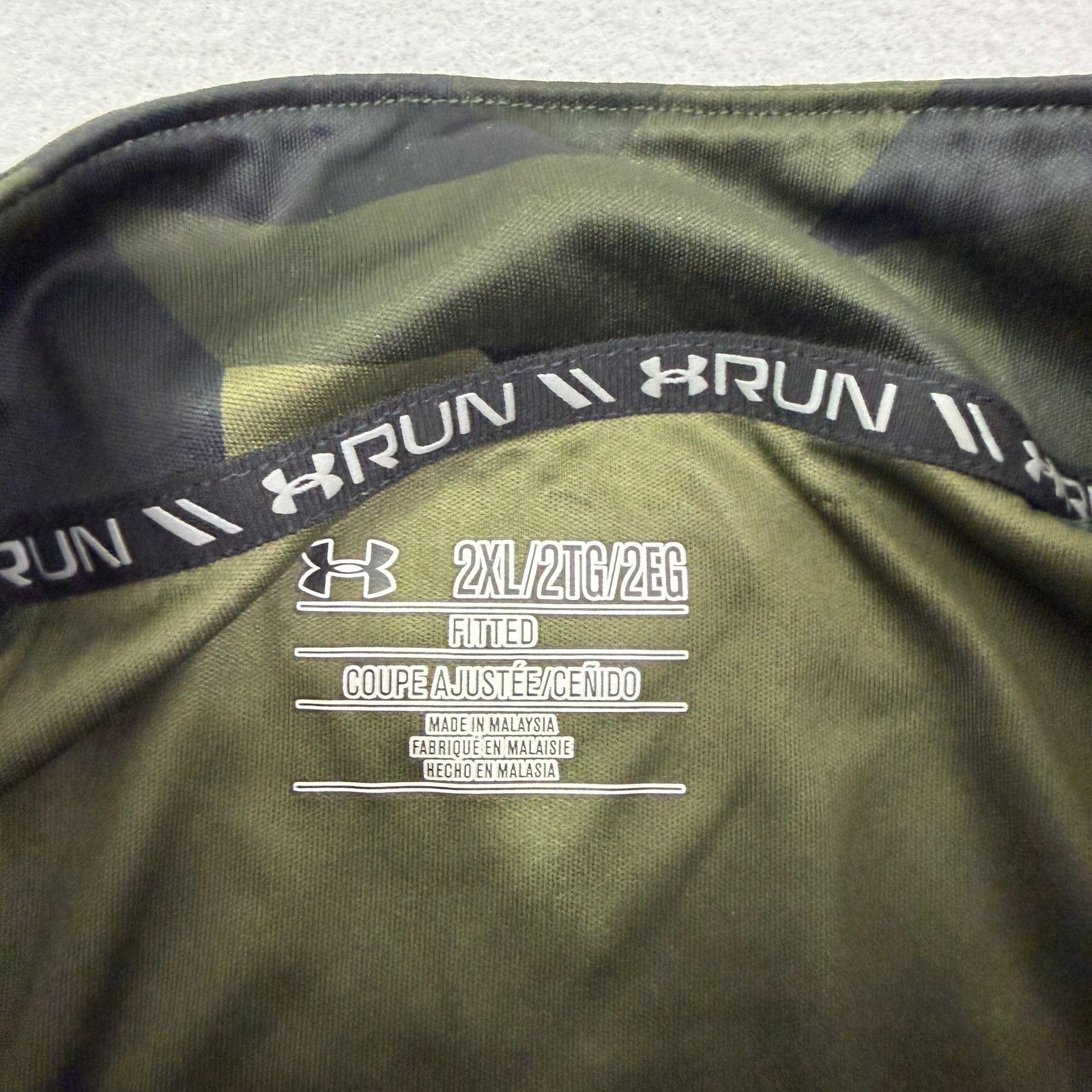 Under Armour Under Armour Pullover Men's 2XL Green Geometric 1248606 Size US XXL / EU 58 / 5 - 4 Thumbnail
