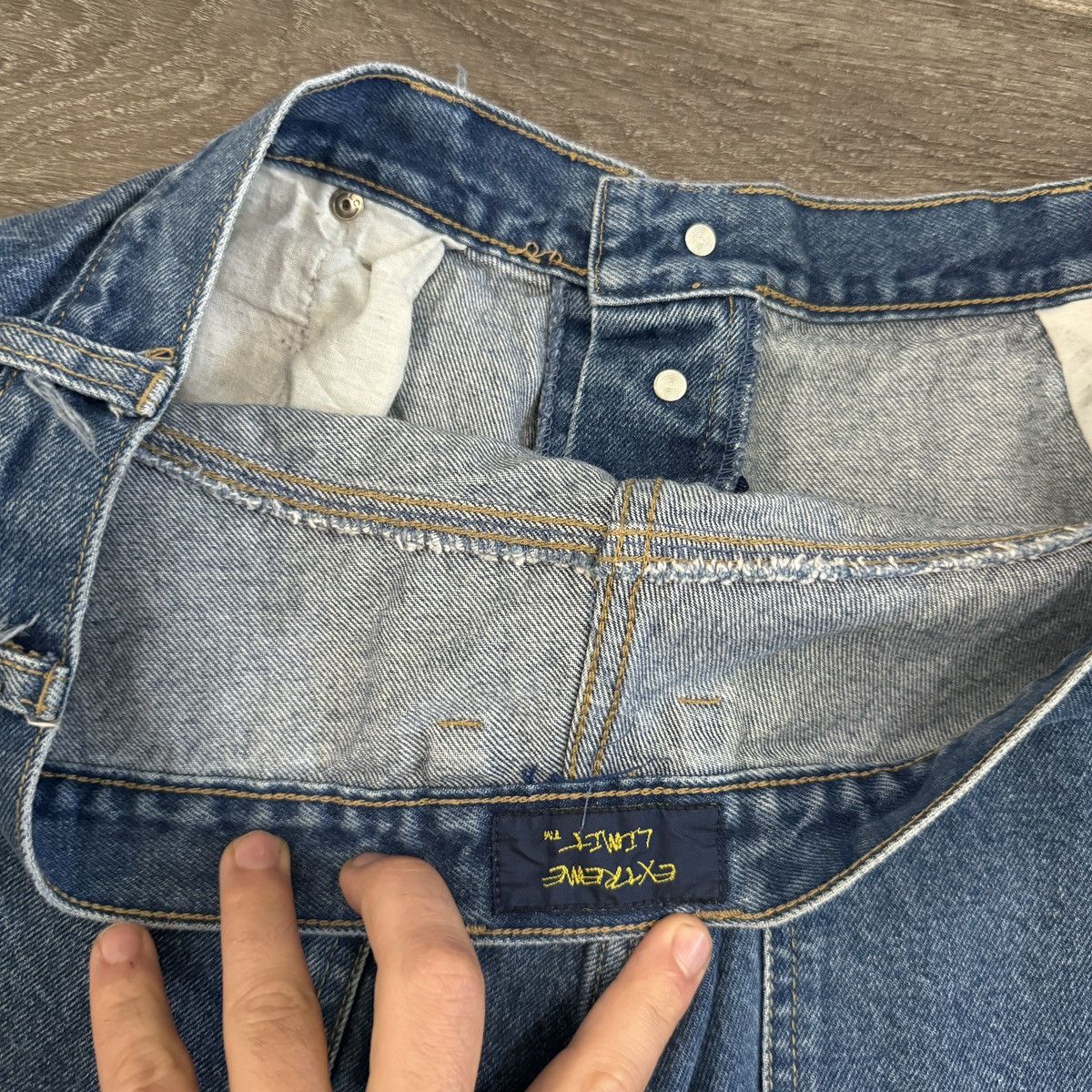 JNCO × Vintage Crazy Vintage y2k Xtreme limit JNCO style deep pocket shorts Size US 38 / EU 54 - 4 Thumbnail