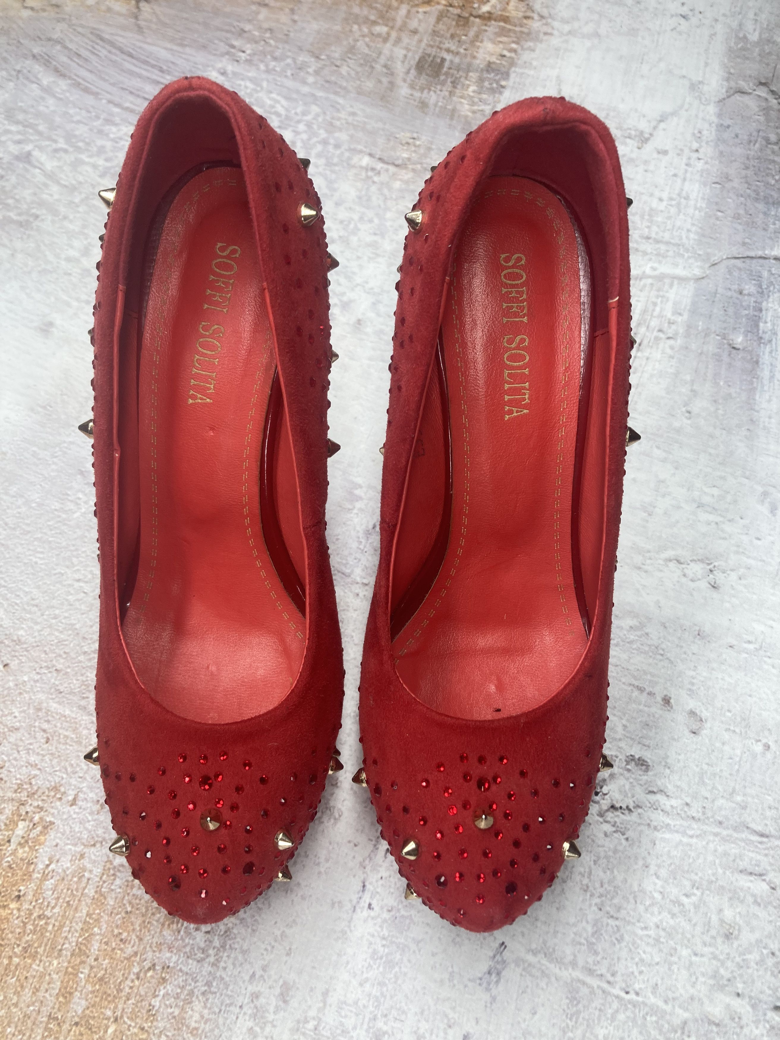 Vintage Vintage Amazing Spikes Heels Shoes Women’s Size 38 Size US 8 / IT 38 - 3 Thumbnail